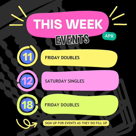 Weekly Events 4/11 - 4/12