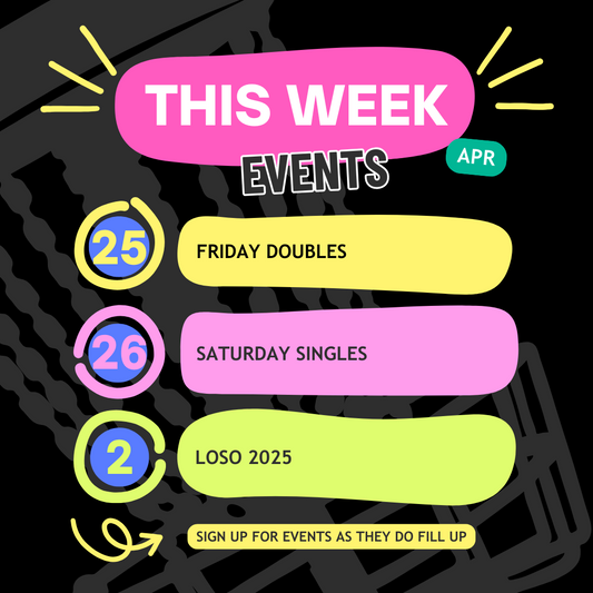 Weekly Events 4/25 - 4/26
