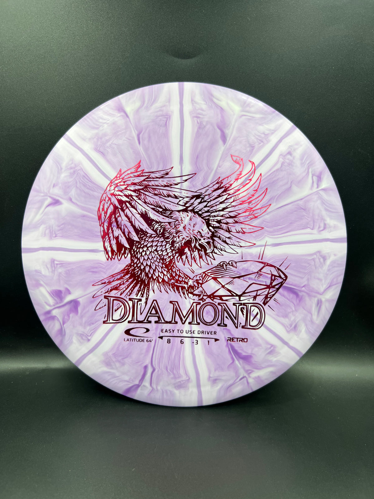 Latitude 64 Retro Diamond Purple Pink - 155g