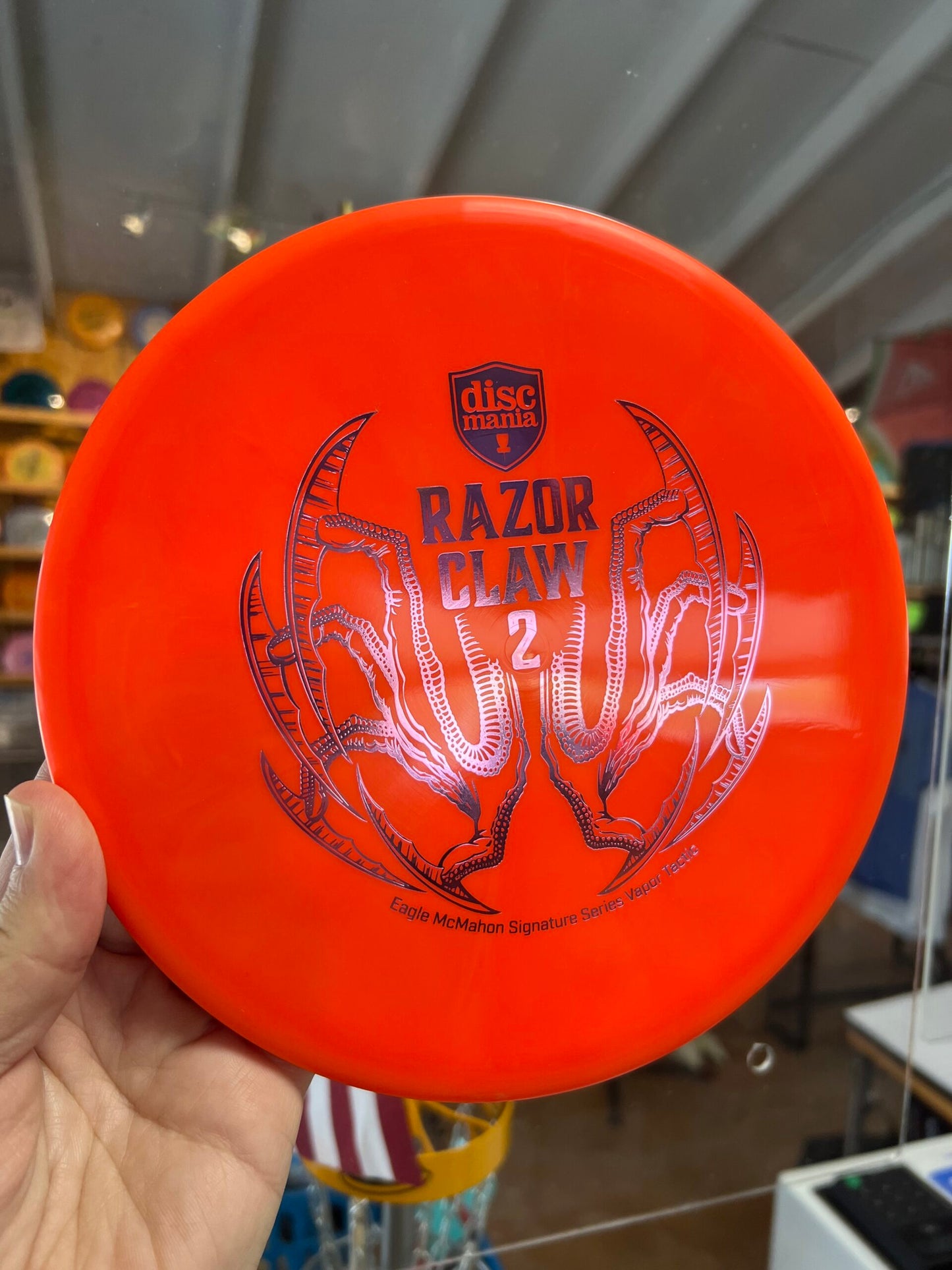 Discmania Vapor Tactic Razor Claw Eagle McMahon Signature Series 2 - 04