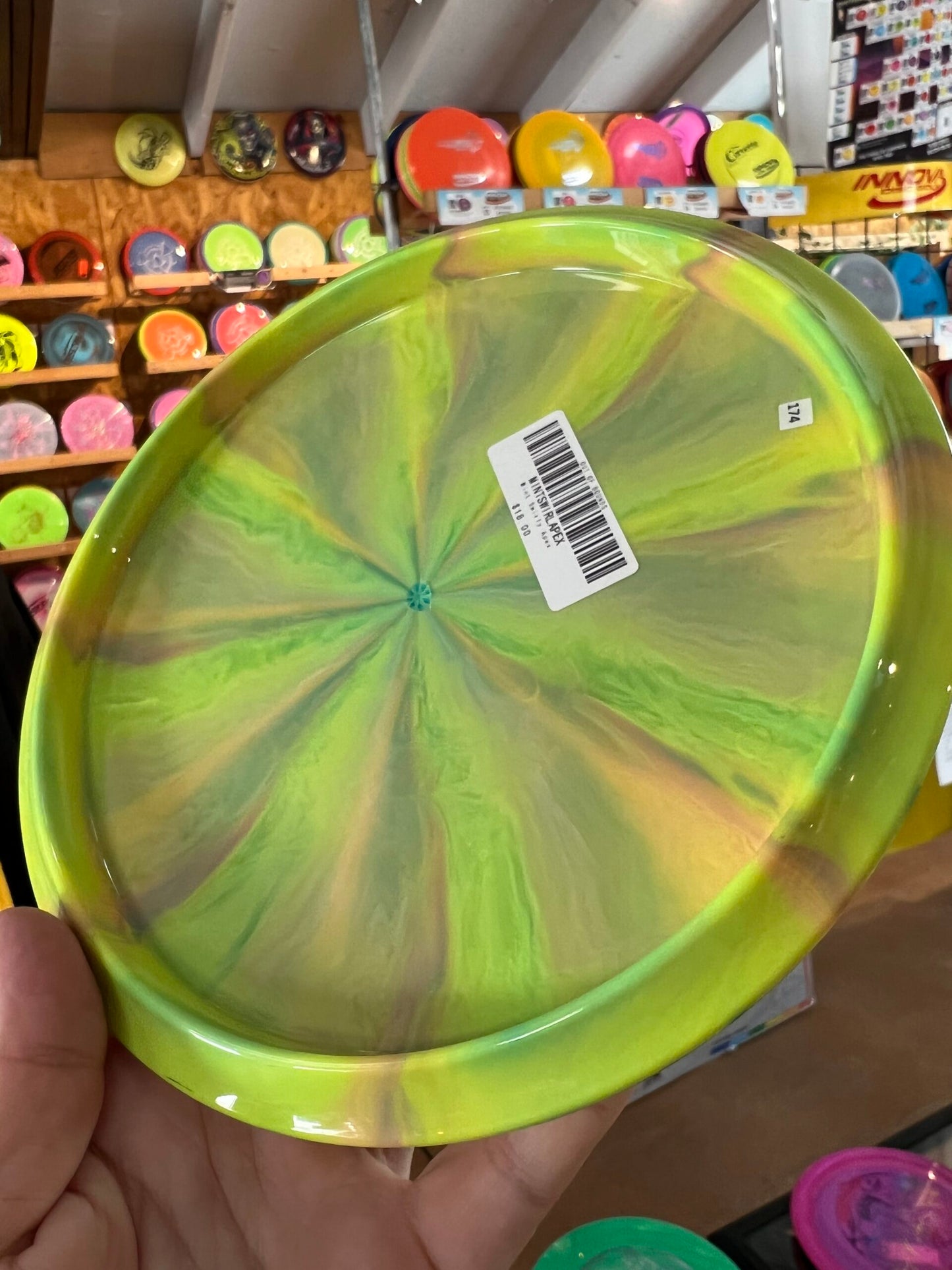 Mint Discs Swirly Apex Mustang