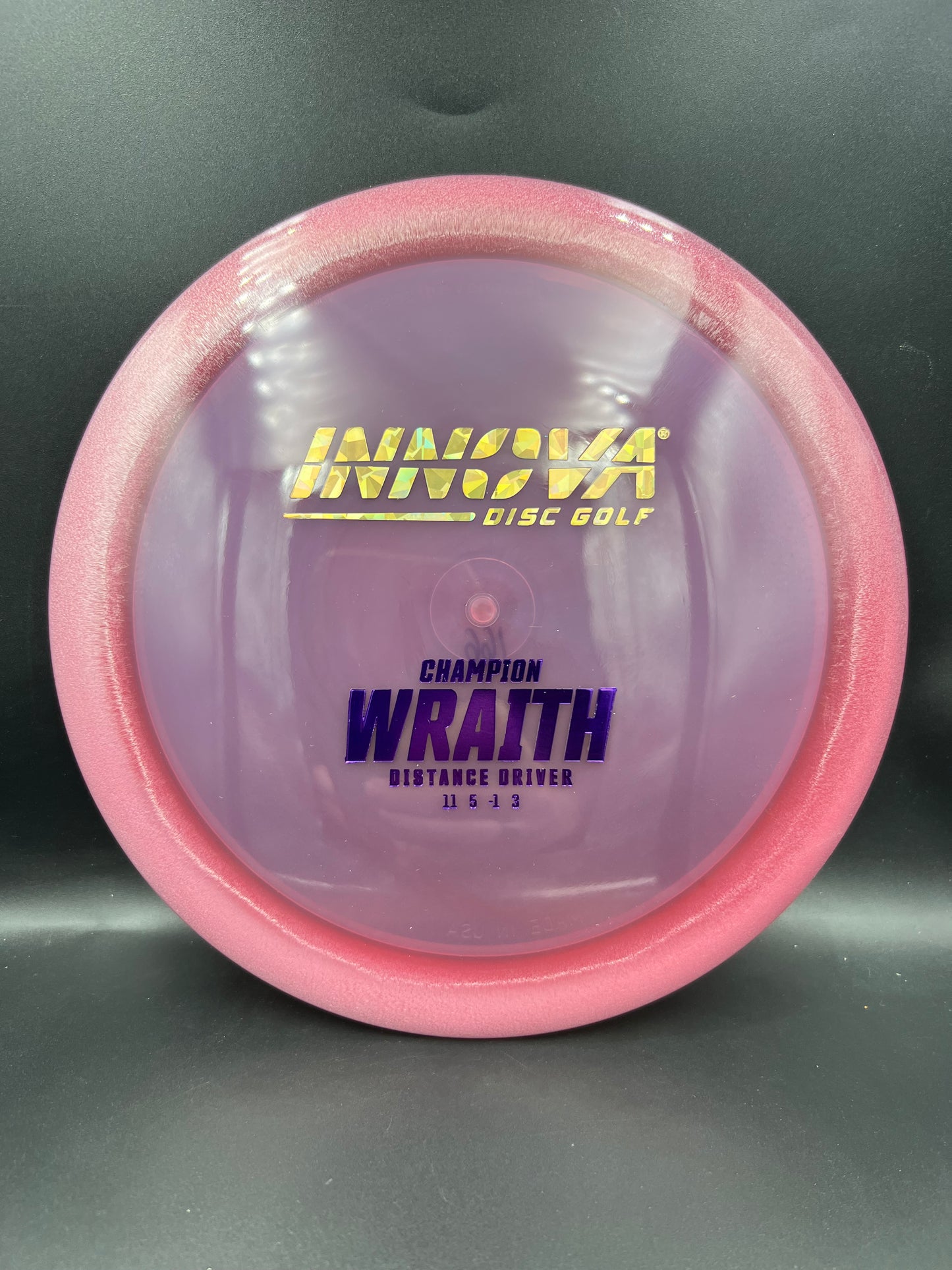 Innova Champion Wraith Pinkish Red Gold Shatter Purple - 166g