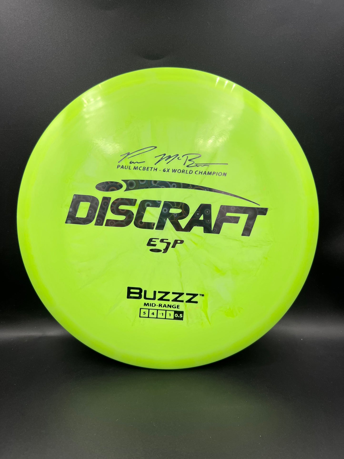 Discraft ESP Buzzz Green Dark Swirls - 167g-169g