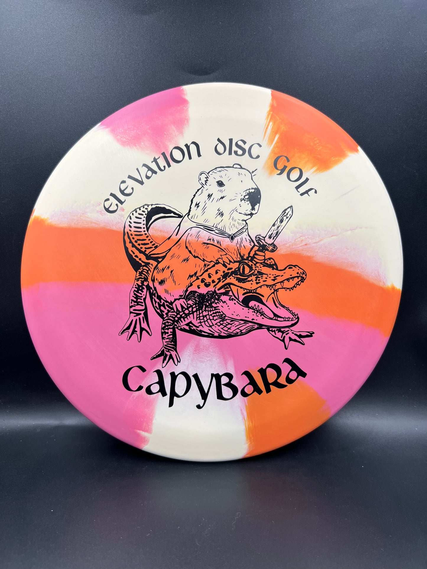 Elevation EcoFlex Capybara Pink Red White (1) - 173g