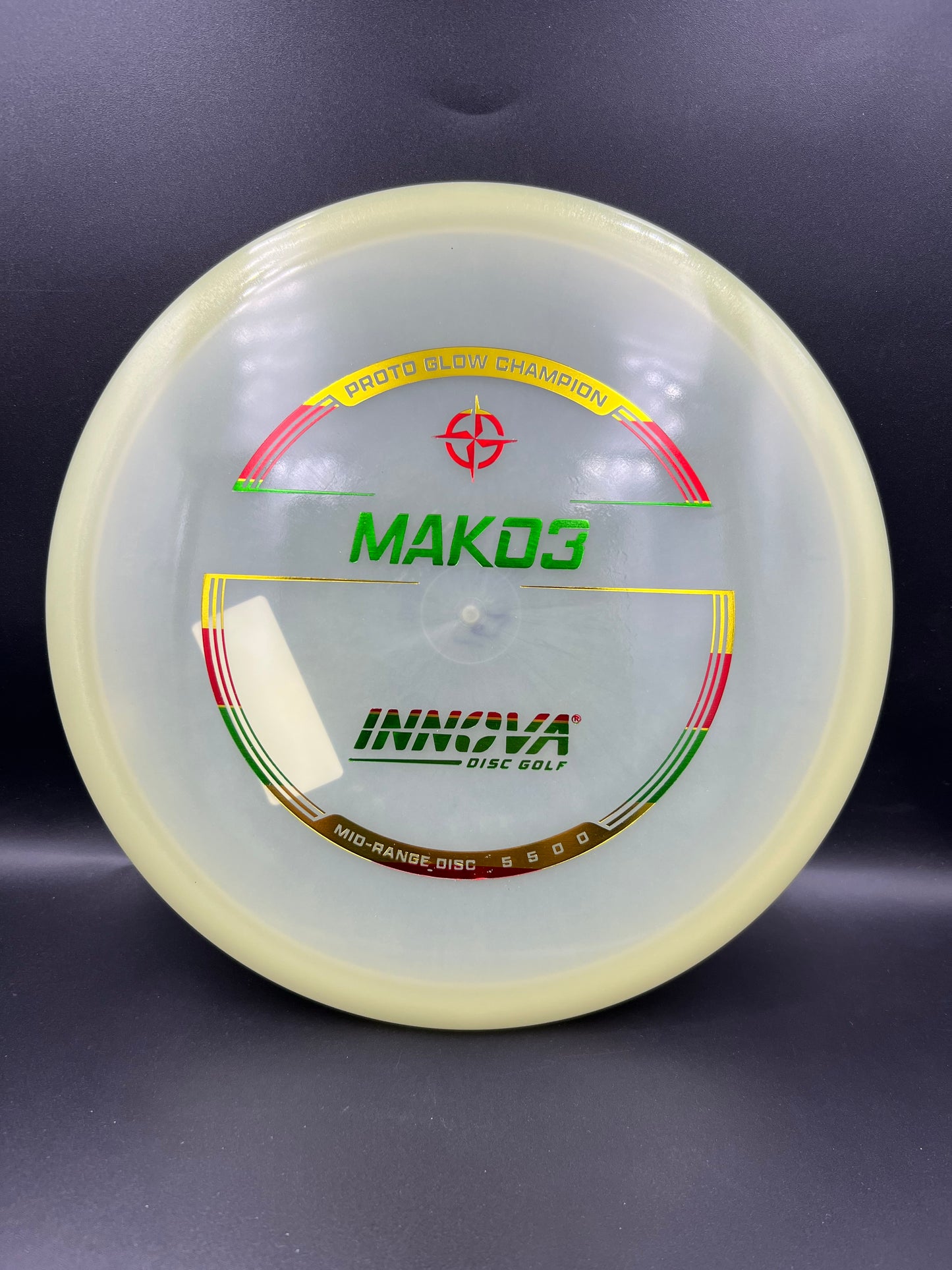 Innova Proto Glow Champion Mako 3 Rasta Stamp - 167g
