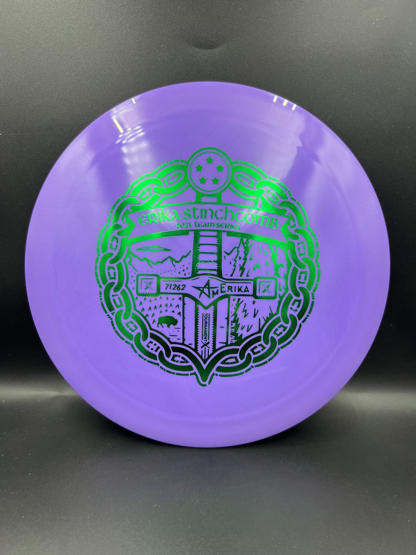 Westside Tournament-X Sword Purple Green Stamp - 174g