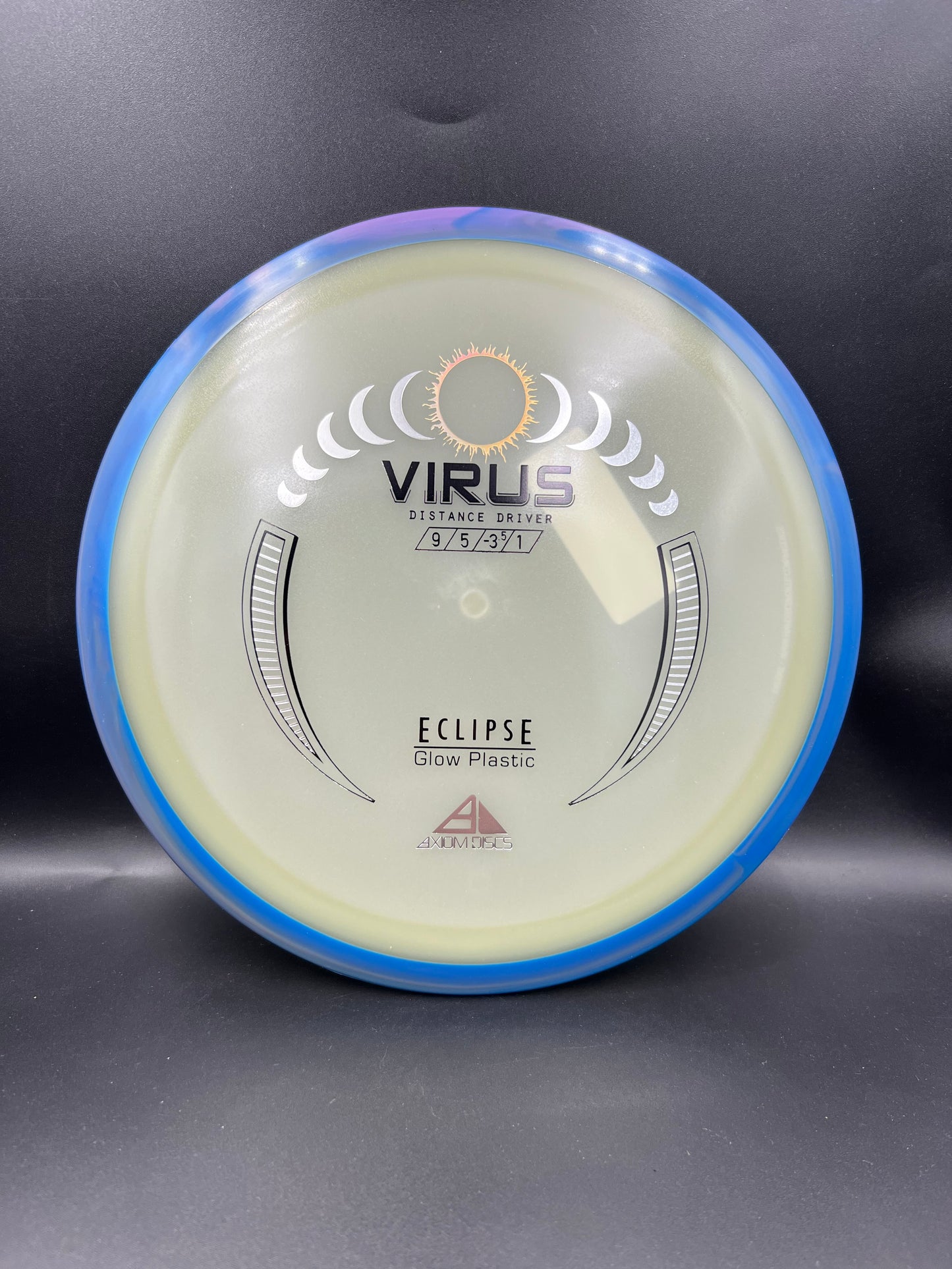 Axiom Eclipse Virus Blue Purple Rim - 167g