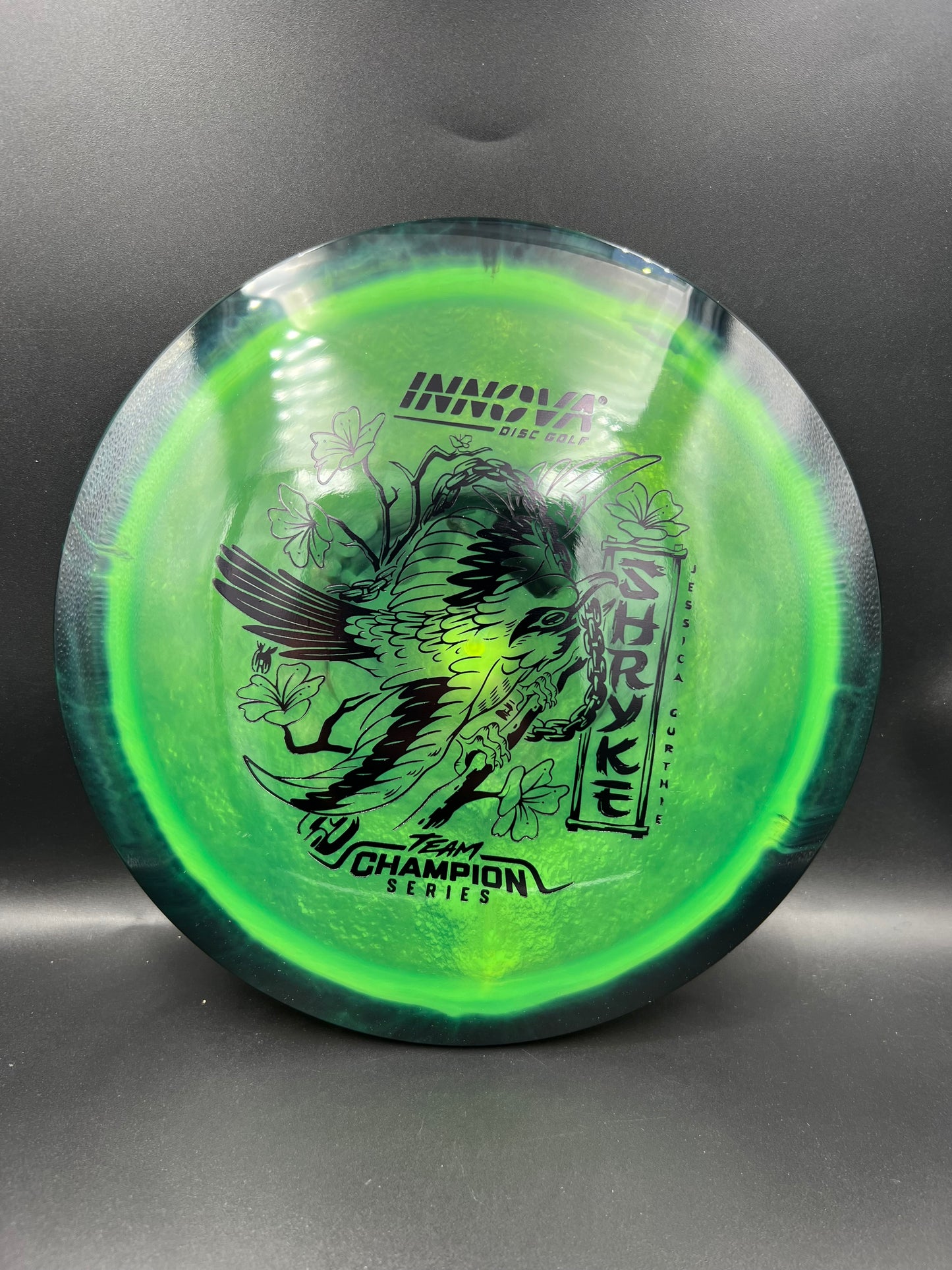 Innova Tour Series 2026 Halo Champion Shryke Jessica Gurthie Black Green Black Stamp - 169g
