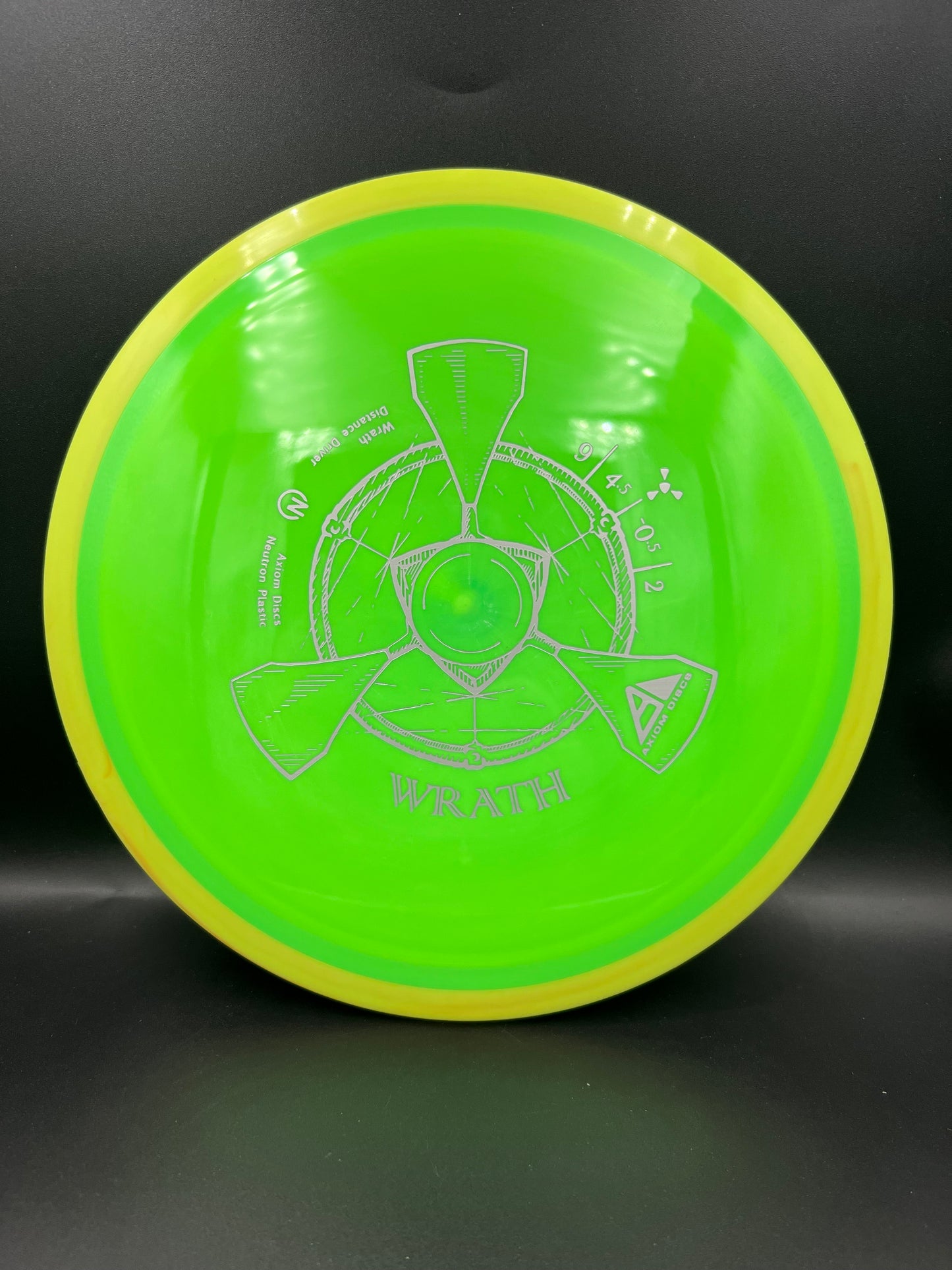 Axiom Neutron Wrath Yellow Green Silver Stamp - 165g