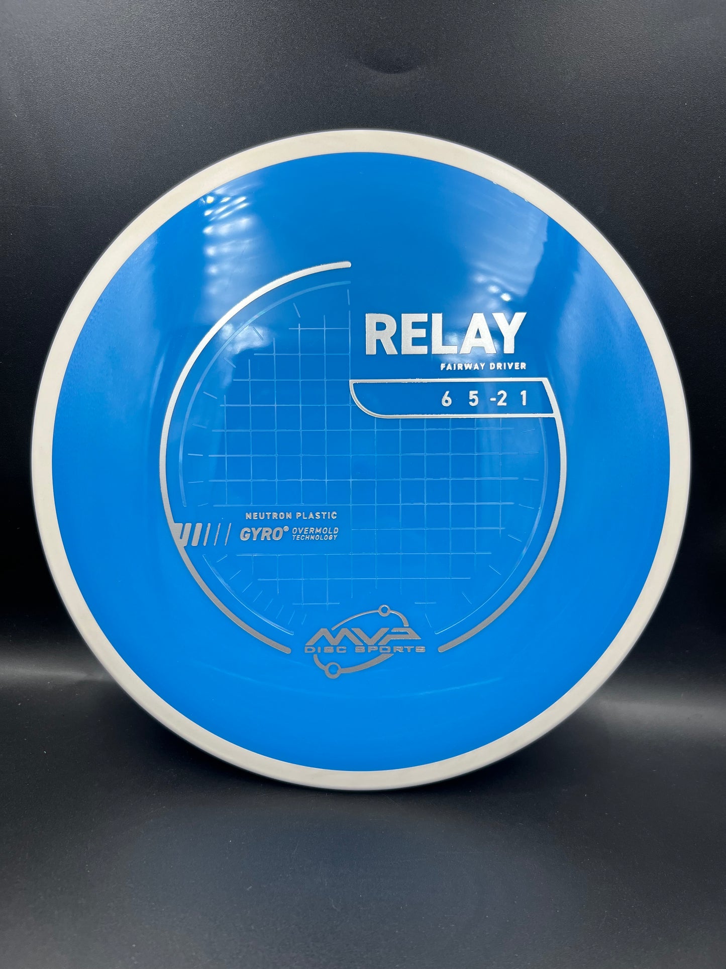 MVP Neutron Relay Blue Silver Stamp - 174g