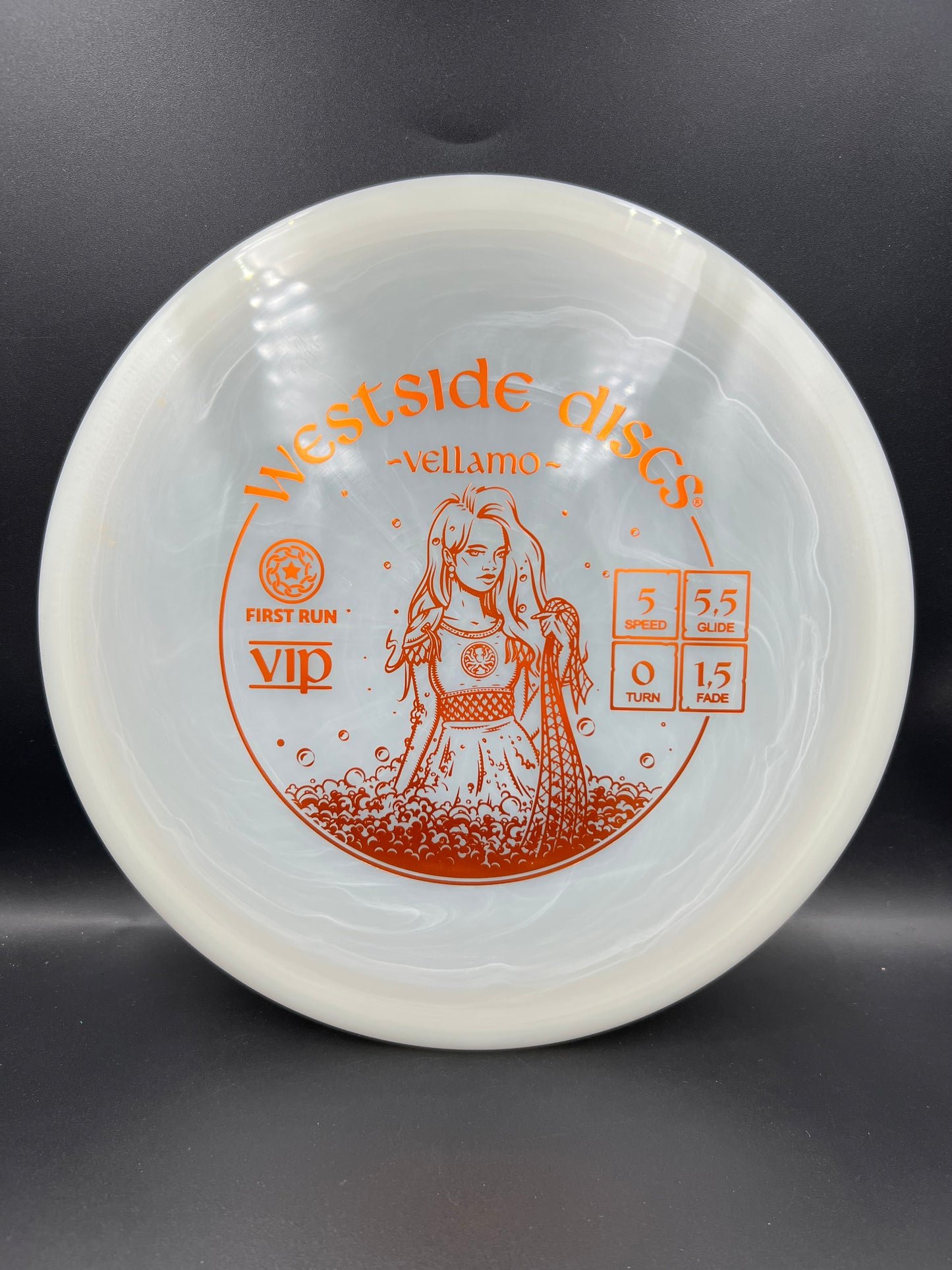 Westside VIP Vellamo White Orange First Run Stamp - 177g