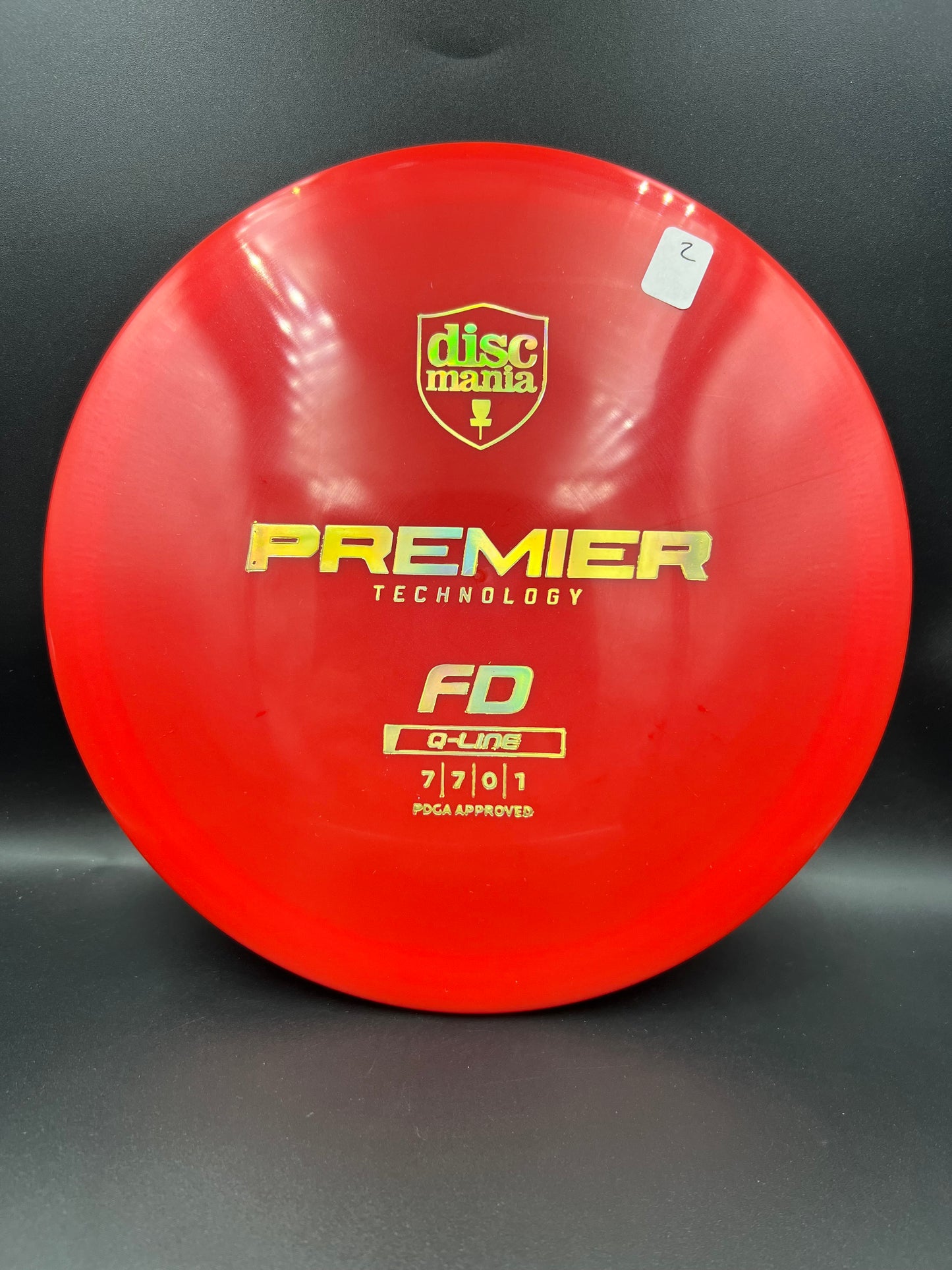 Discmania Q-Line FD Red Gold Stamp (2) - 173g