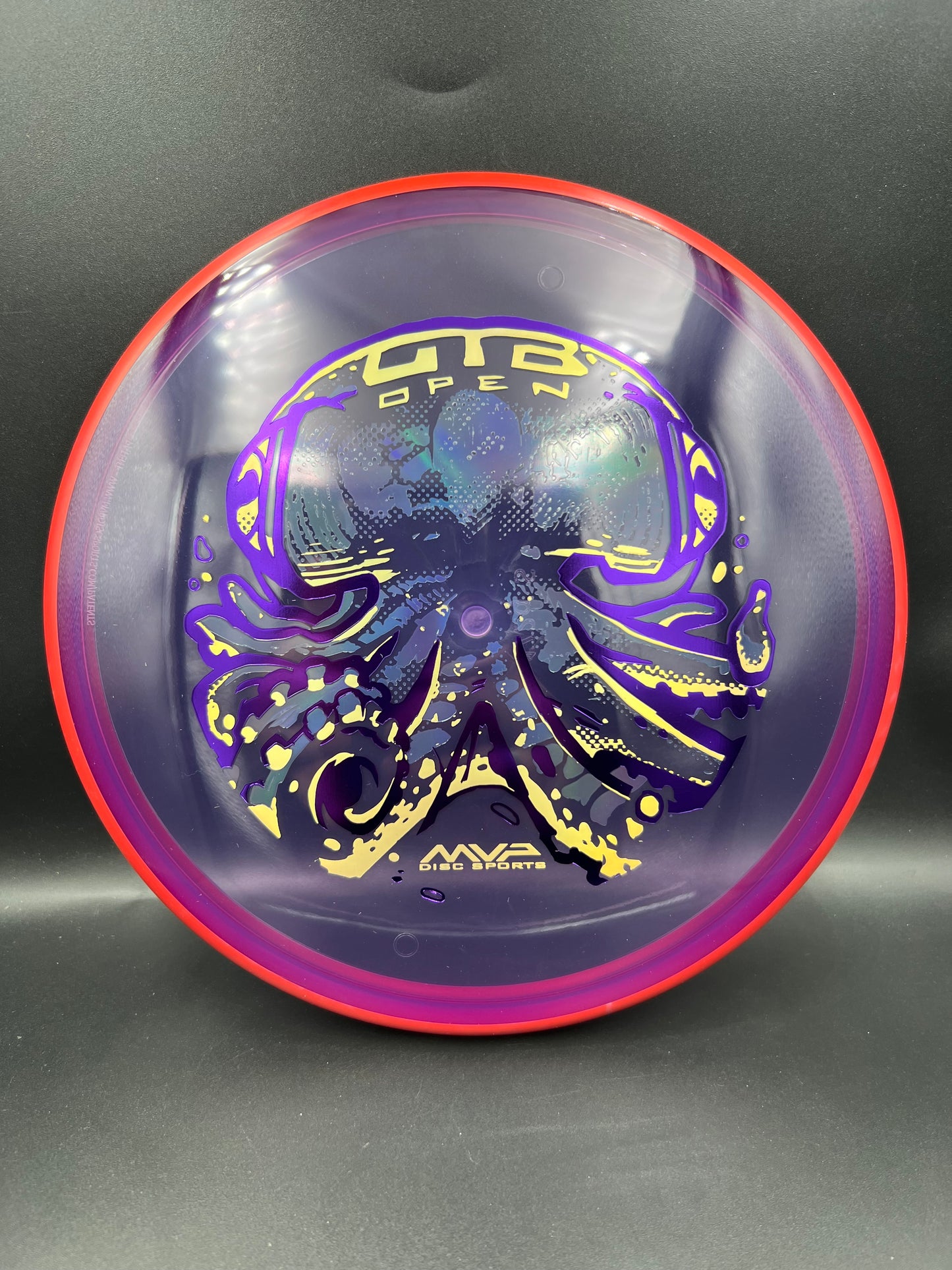 Axiom Proton Soft Proxy OTB 2026 Red Rim Purple - 172g