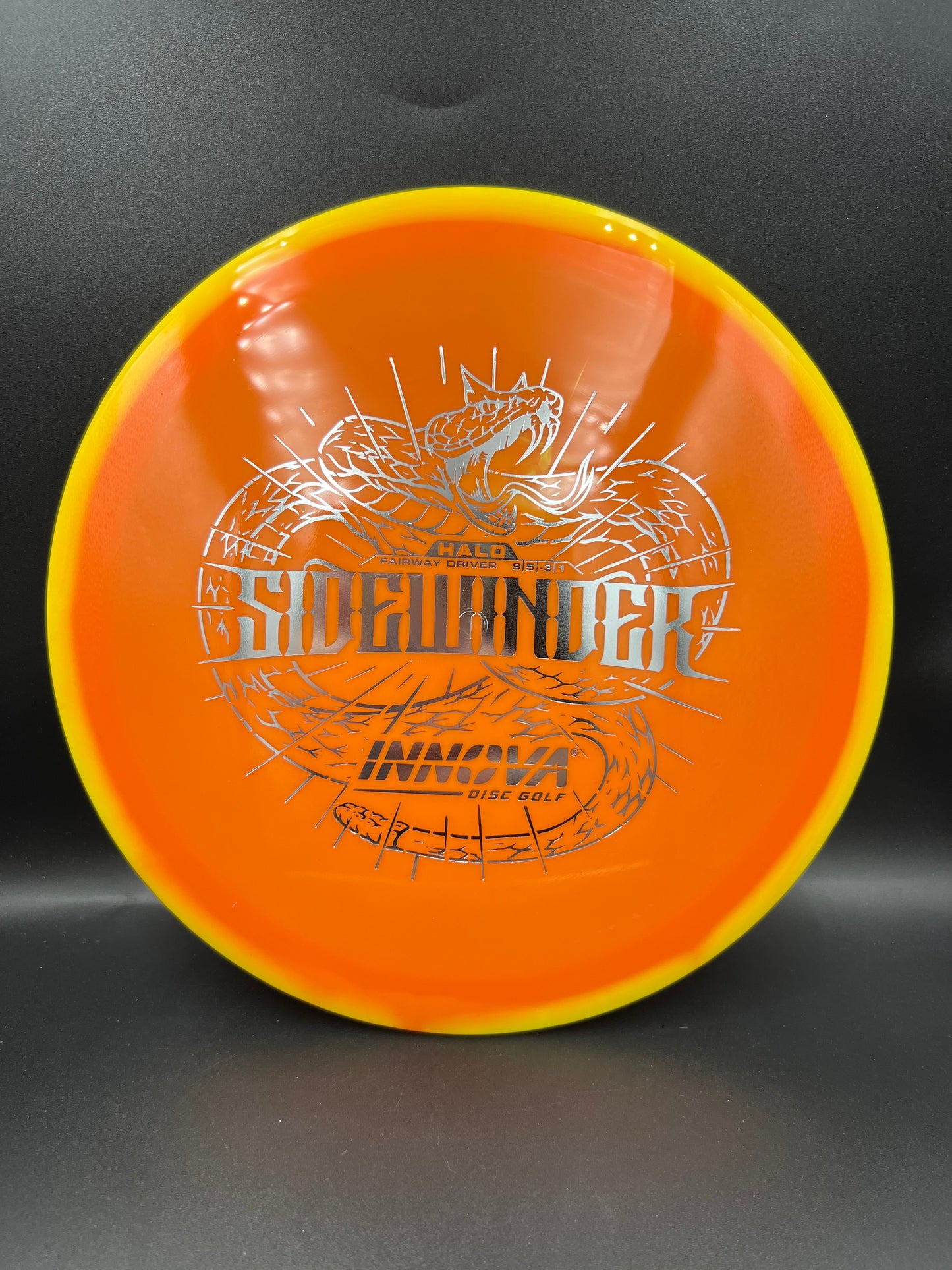 Innova Halo Sidewinder Yellow Orange Silver Stamp - 173g-175g