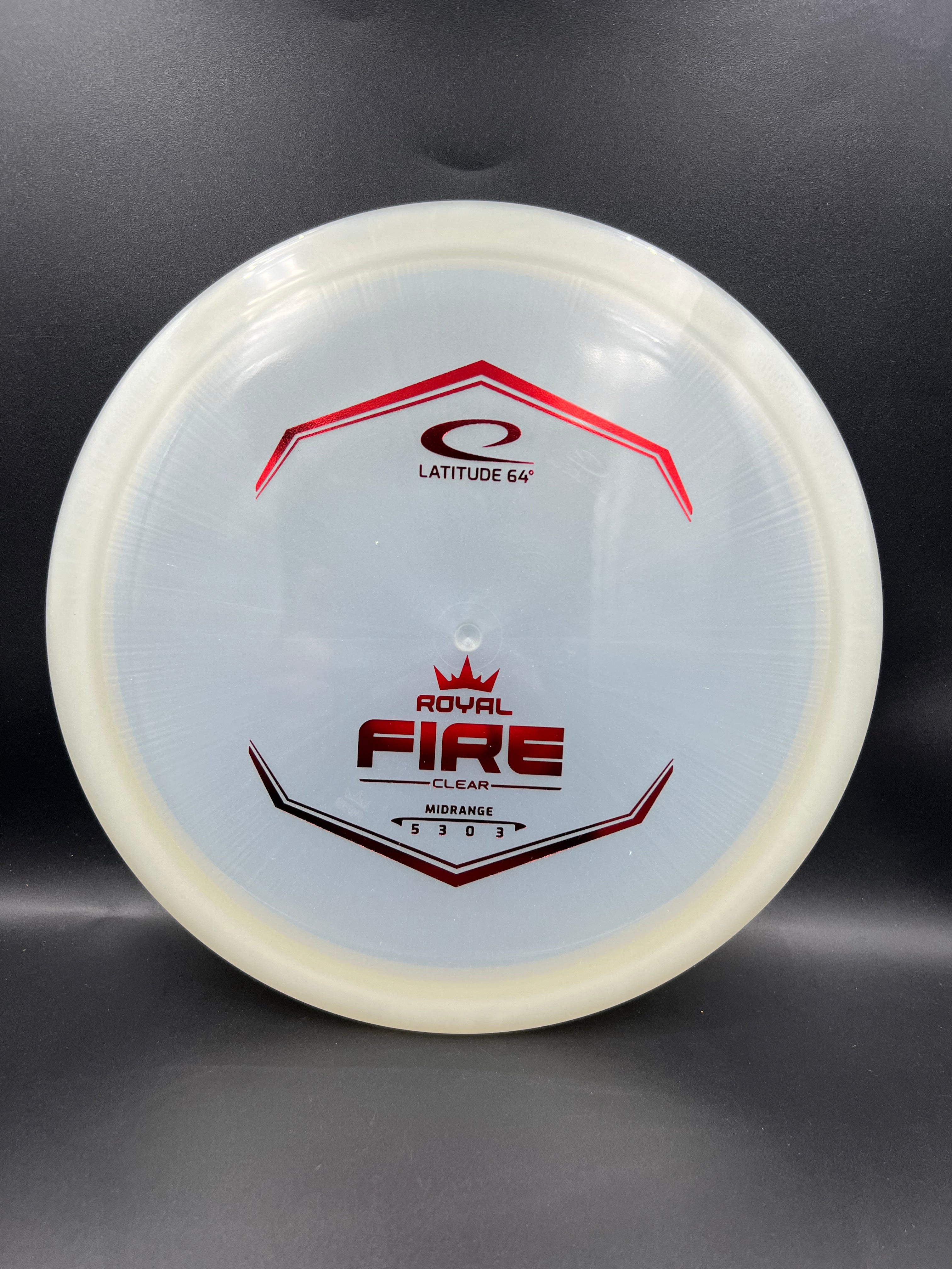 オリンピックファイター500 Latitude 64 Royal Clear Fire Midrange | Out of Bounds – Out of
