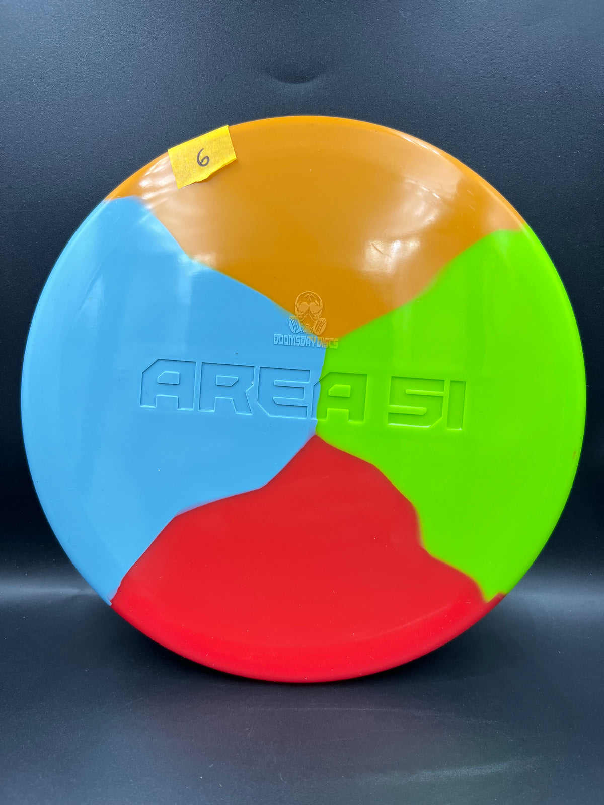 Doomsday Bologna Area 51 Multi Color Taffy (6) - (173g-176g)