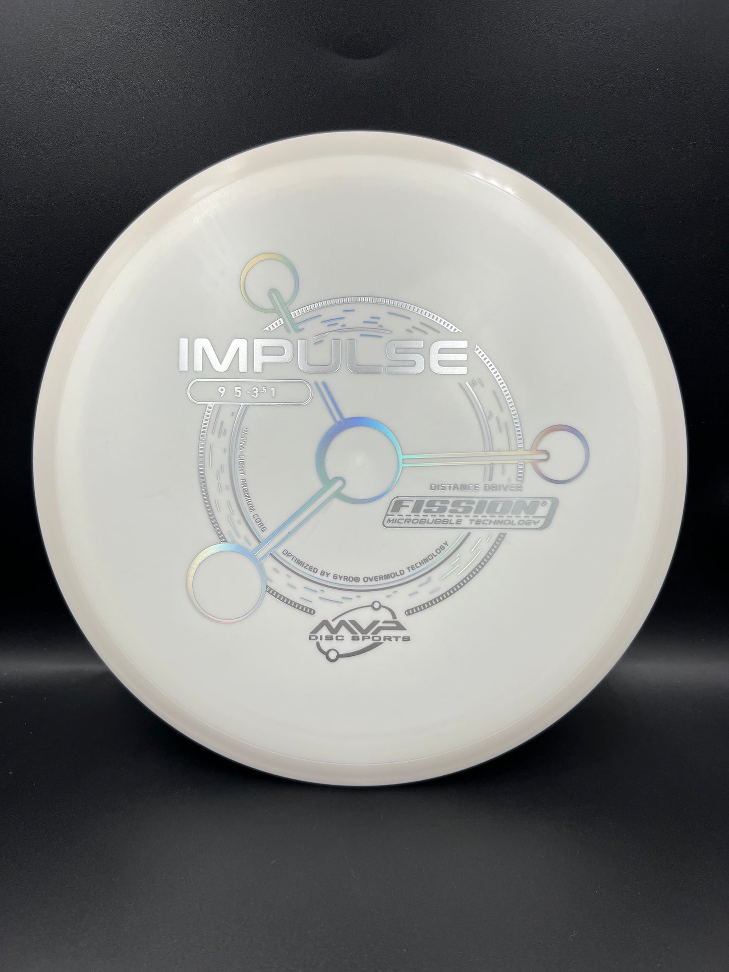 MVP Fission Impulse White White Rim - 147g