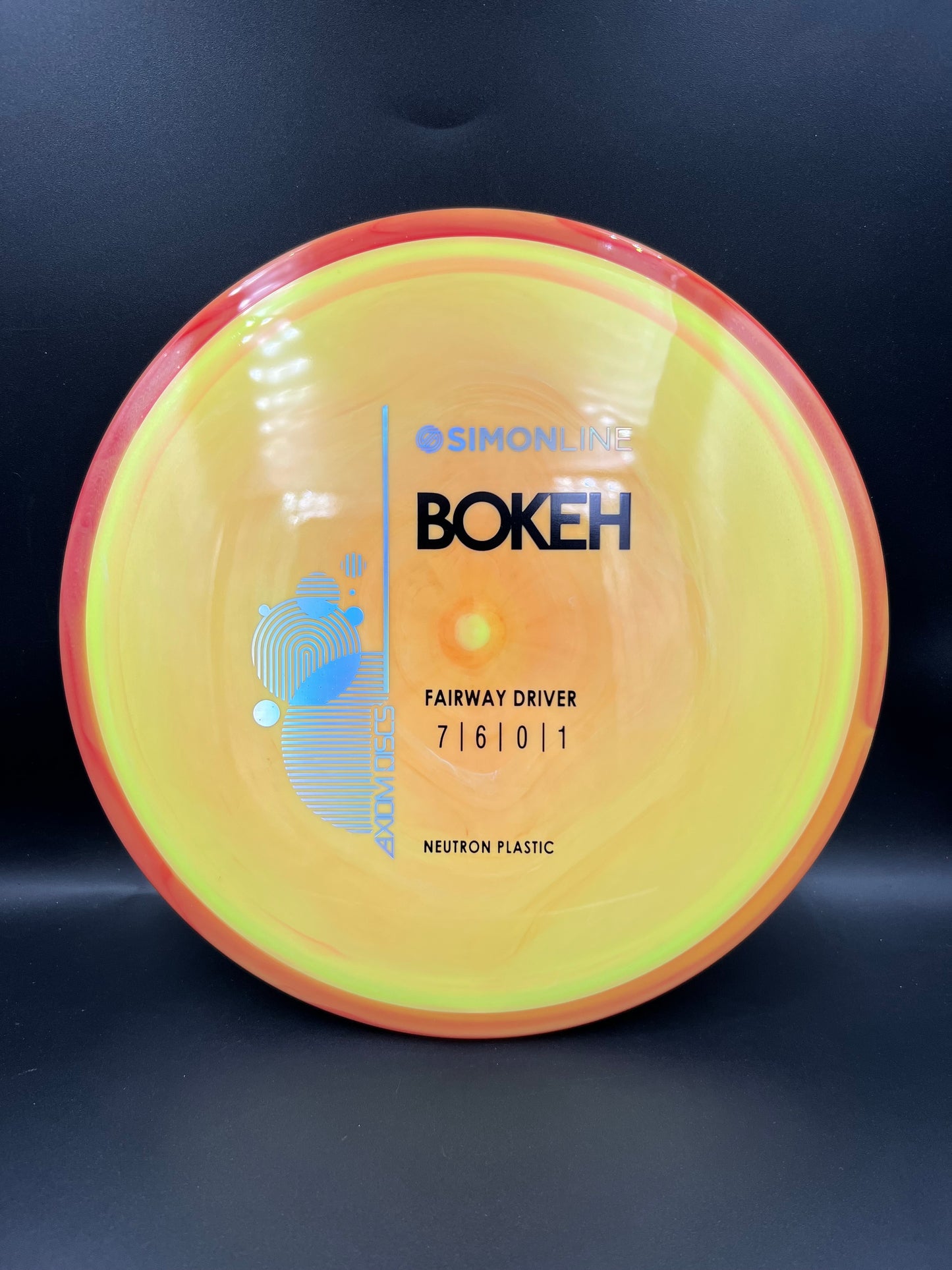 Axiom Neutron Bokeh Red Orange Yellow - 166g