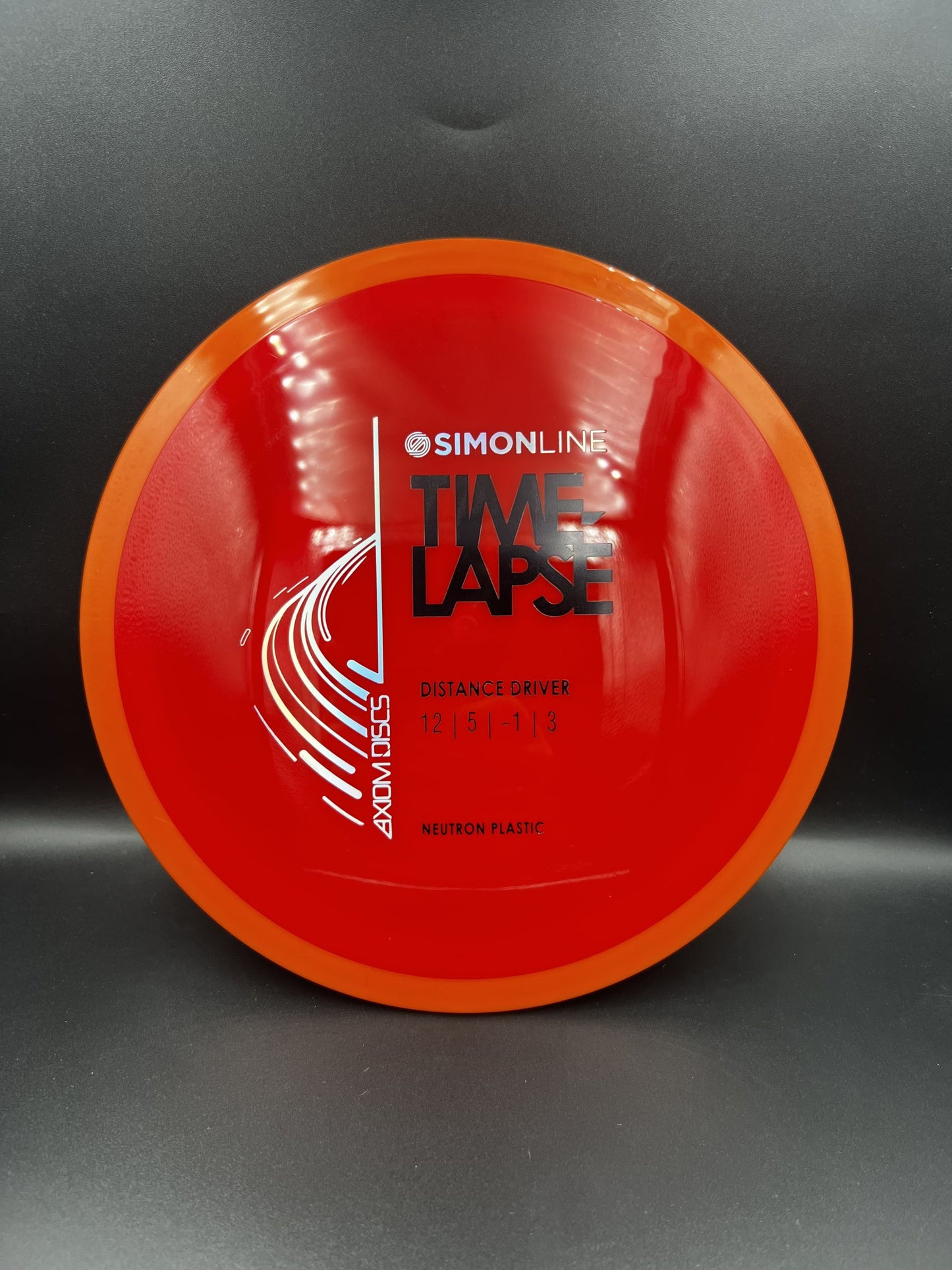 Axiom Neutron Time-Lapse Red Orange Rim 173g