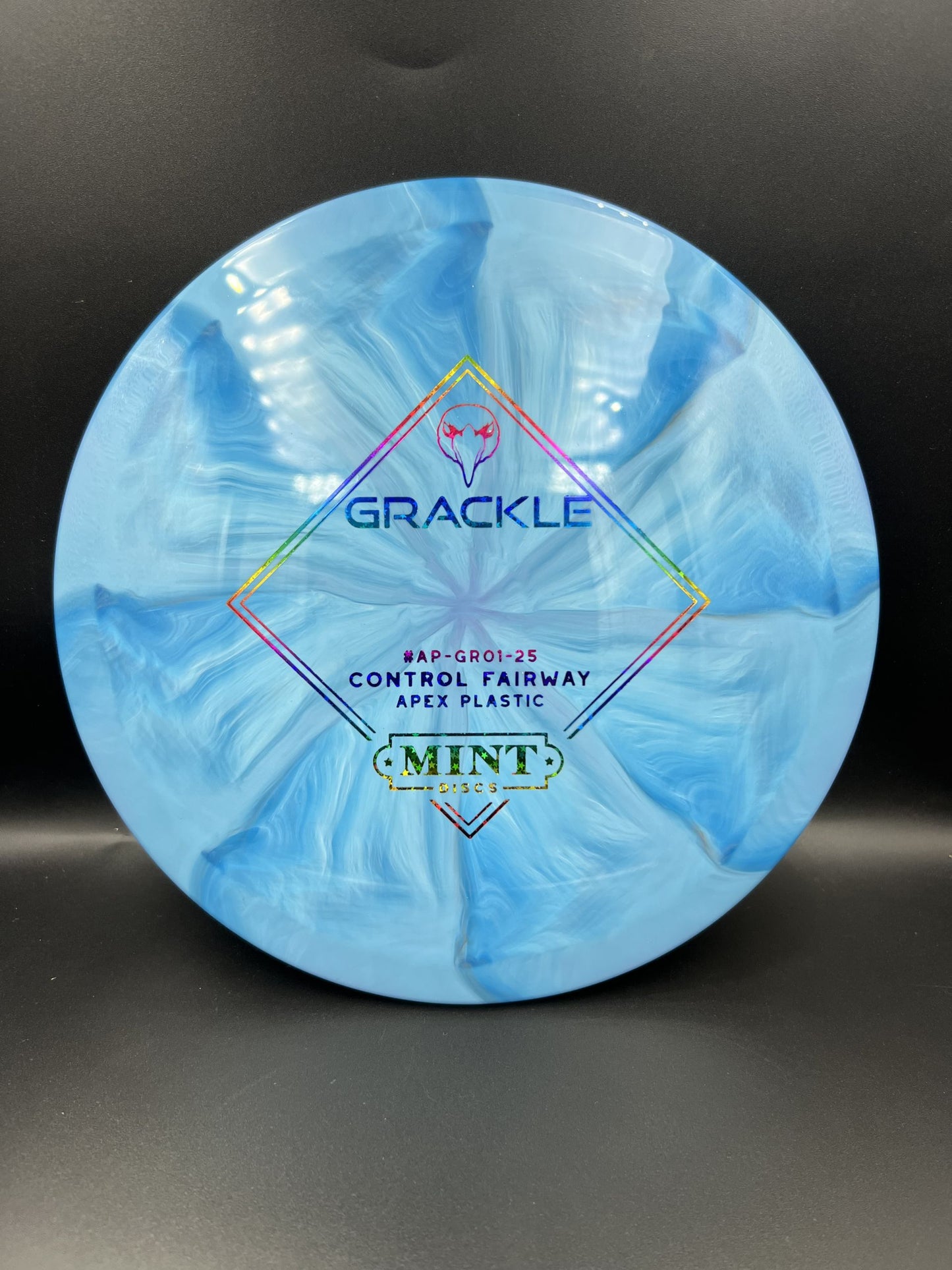 Mint Apex Swirly Grackle