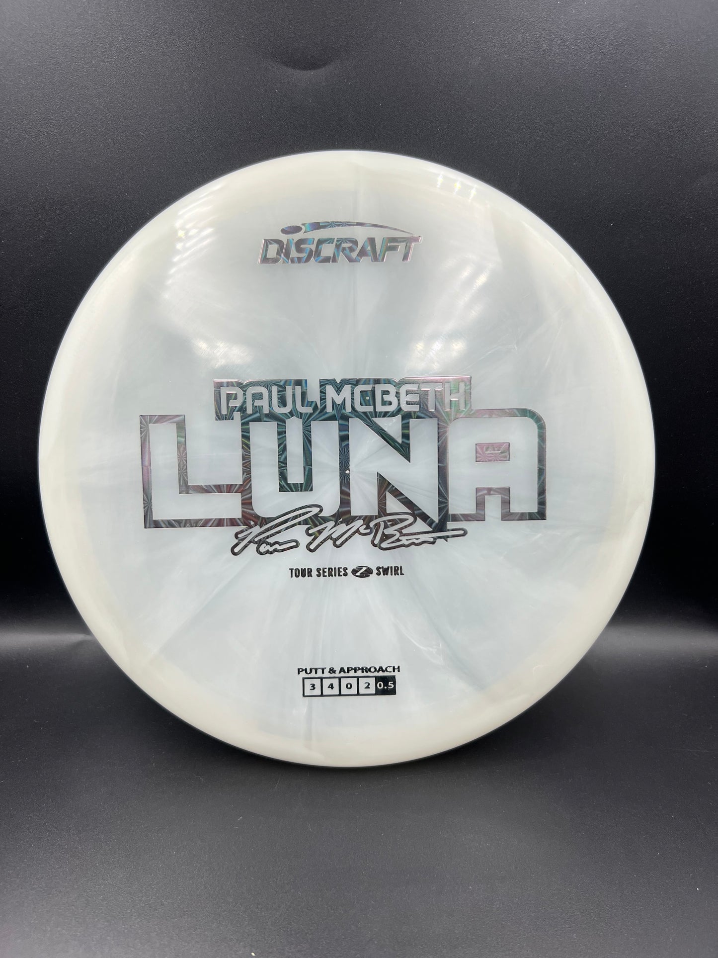 Discraft Paul McBeth Tour Series Z Swirl Luna 2025