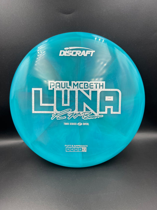 Discraft Paul McBeth Tour Series Z Swirl Luna 2025