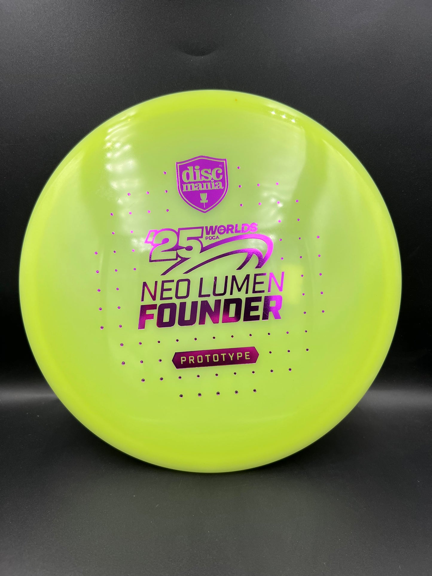 Discmania Prototype Neo Lumen Founder