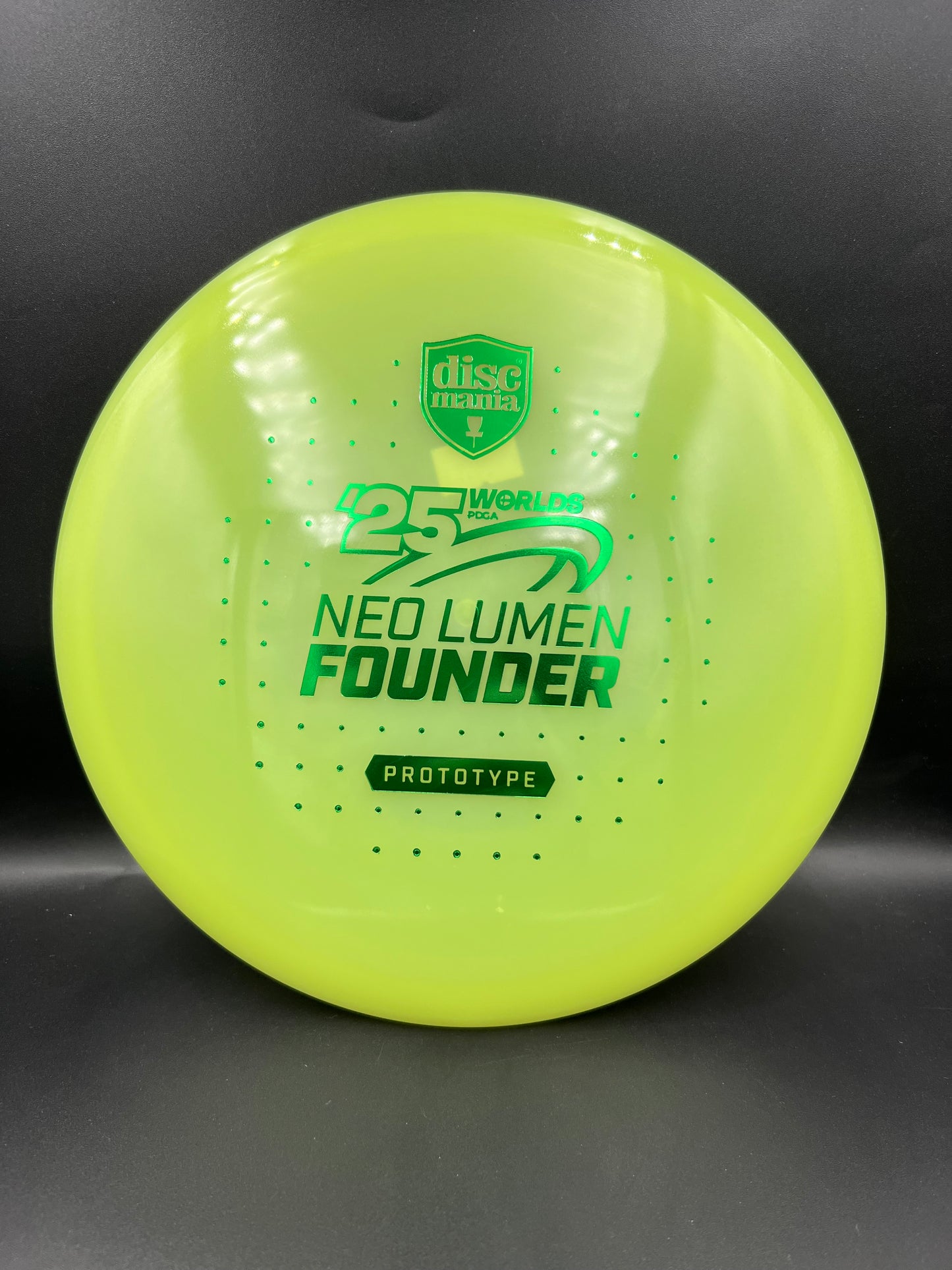 Discmania Prototype Neo Lumen Founder