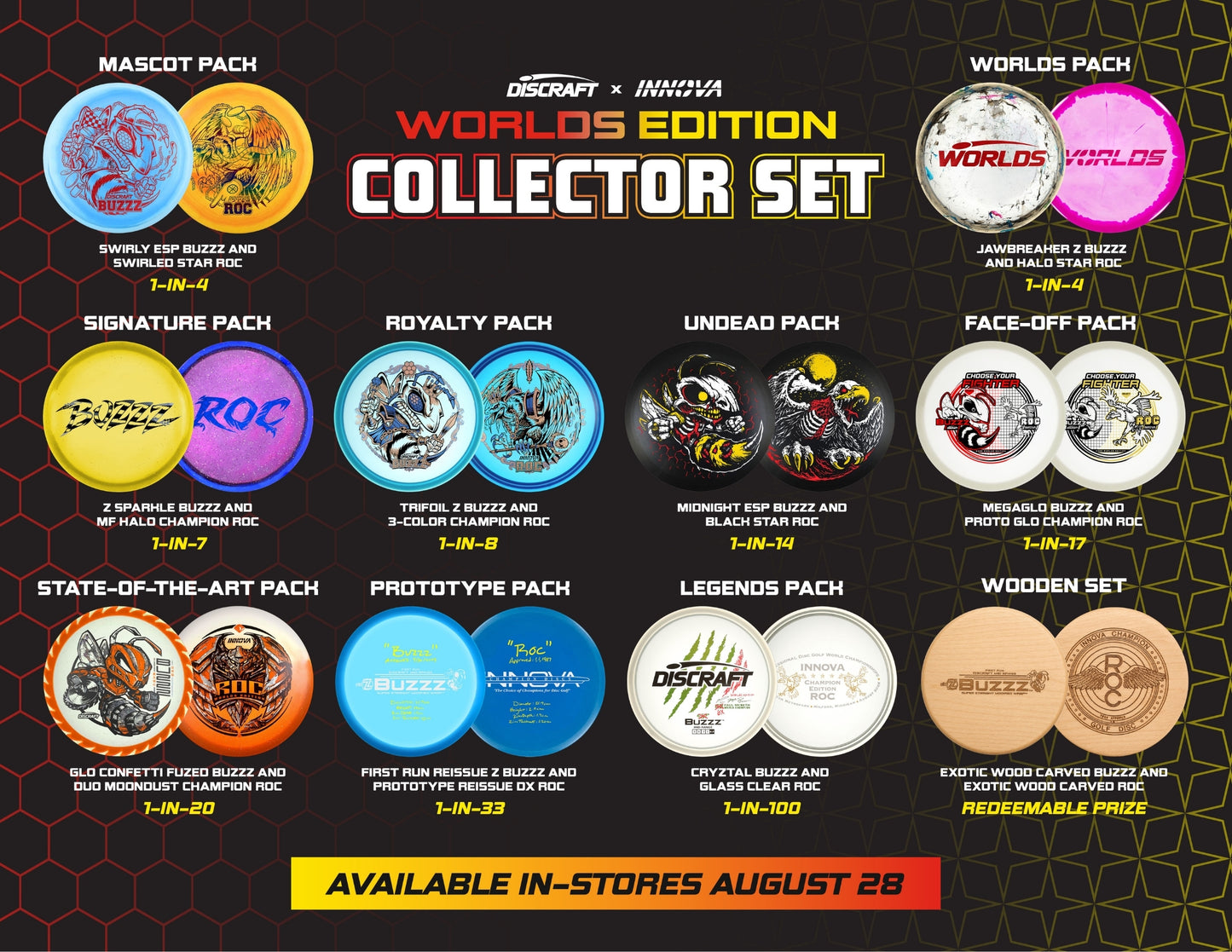 Innova & Discraft 2026 Worlds Collector Set