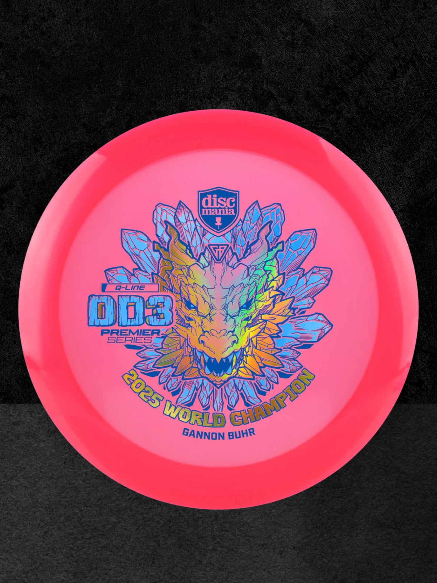 Discmania Gannon Buhr Premier Series Q-Line DD3 (2025 World Champion) - PRE-ORDER