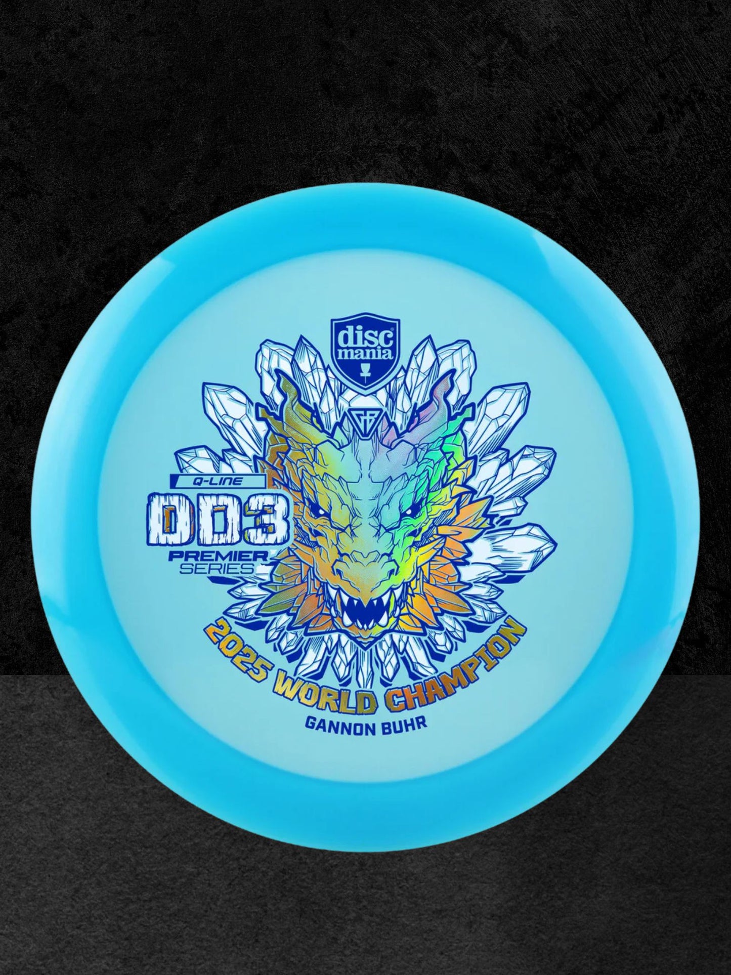 Discmania Gannon Buhr Premier Series Q-Line DD3 (2025 World Champion) - PRE-ORDER