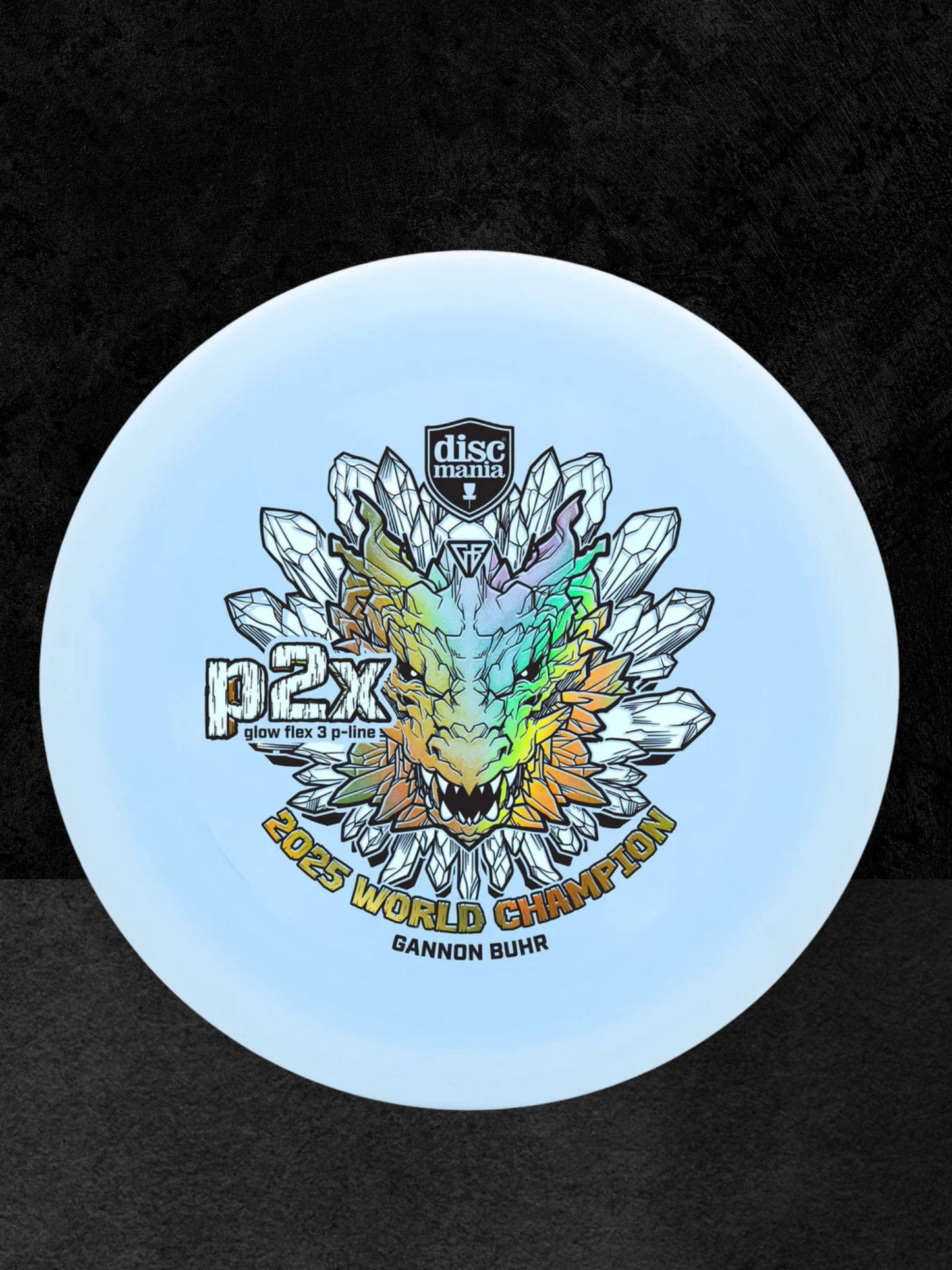 Discmania Gannon Buhr Glow Flex 3 P-Line P2x Triumph Series (2025 World Champion) - PRE-ORDER (Copy)