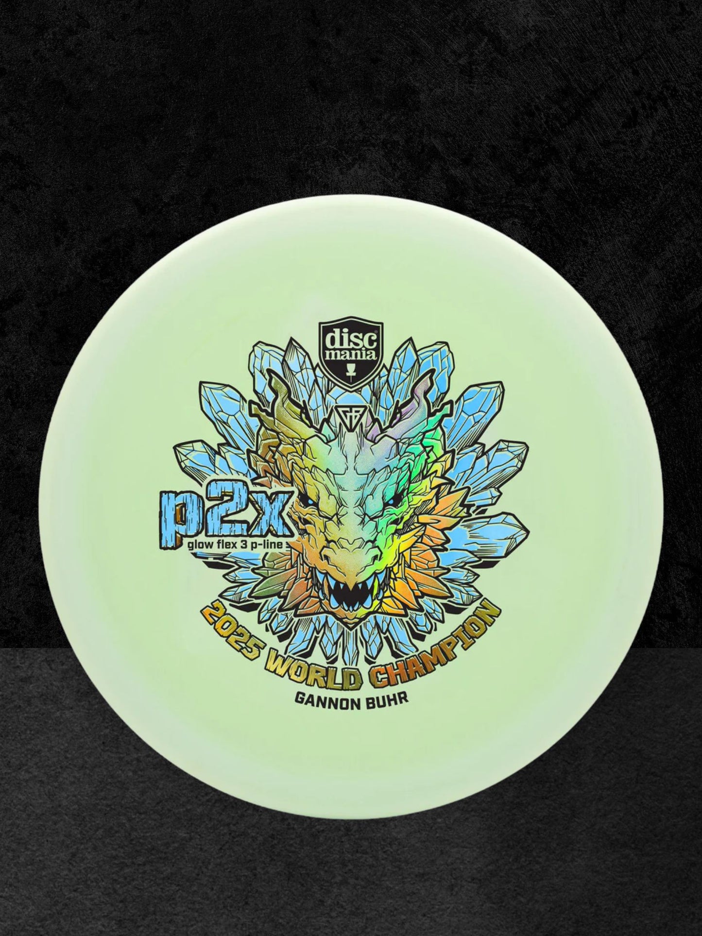 Discmania Gannon Buhr Glow Flex 3 P-Line P2x Triumph Series (2025 World Champion) - PRE-ORDER (Copy)