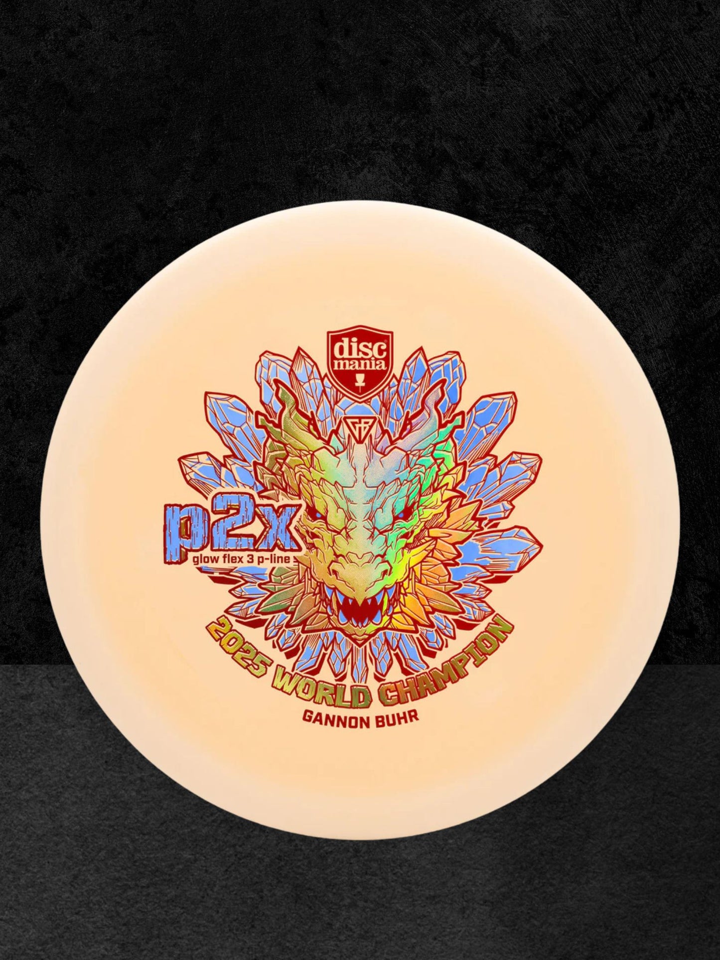 Discmania Gannon Buhr Glow Flex 3 P-Line P2x Triumph Series (2025 World Champion) - PRE-ORDER (Copy)