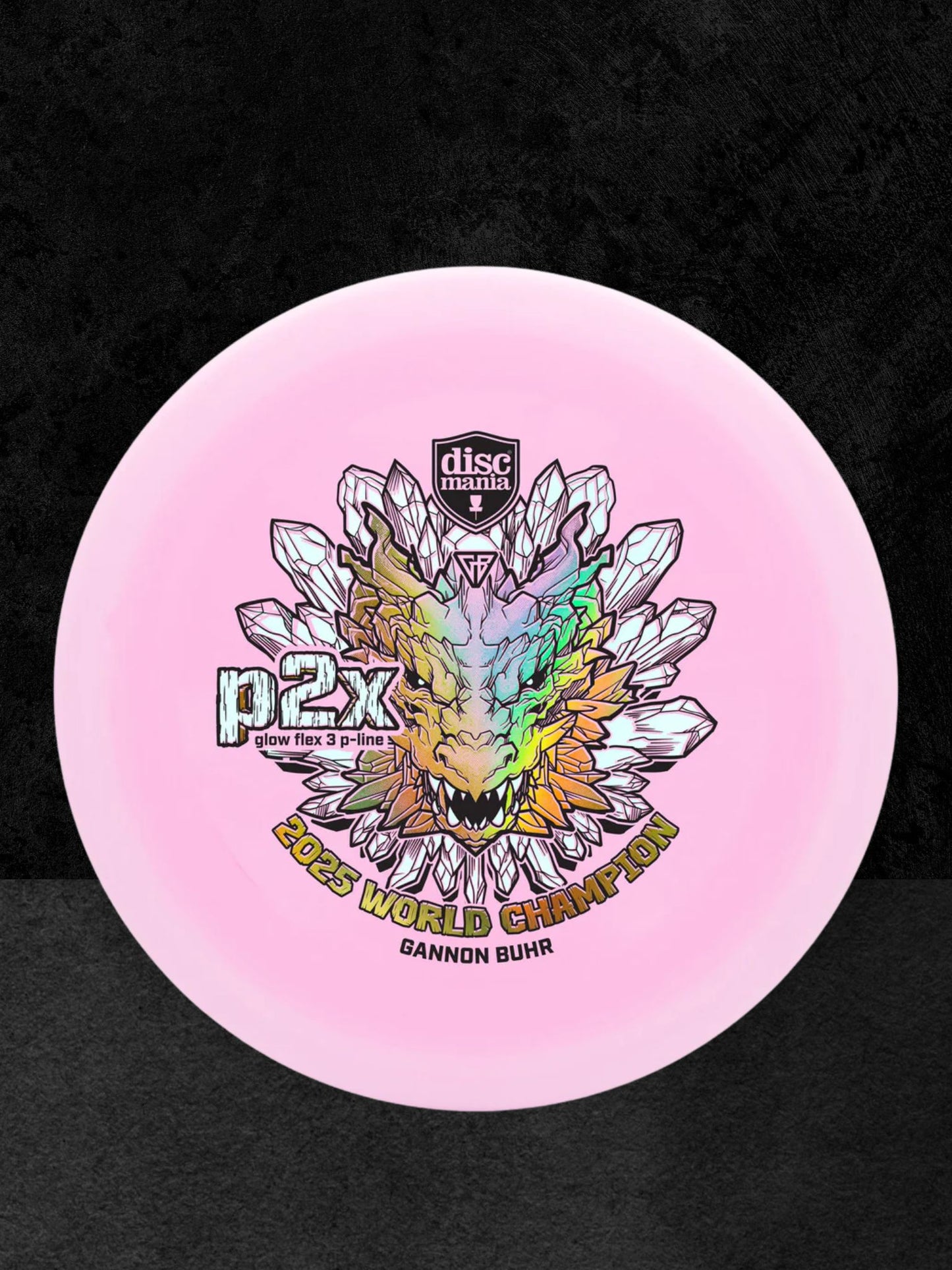 Discmania Gannon Buhr Glow Flex 3 P-Line P2x Triumph Series (2025 World Champion) - PRE-ORDER (Copy)