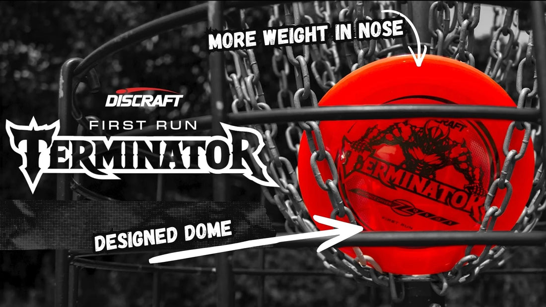 Discraft First Run Z Terminator distance driver blog post banner