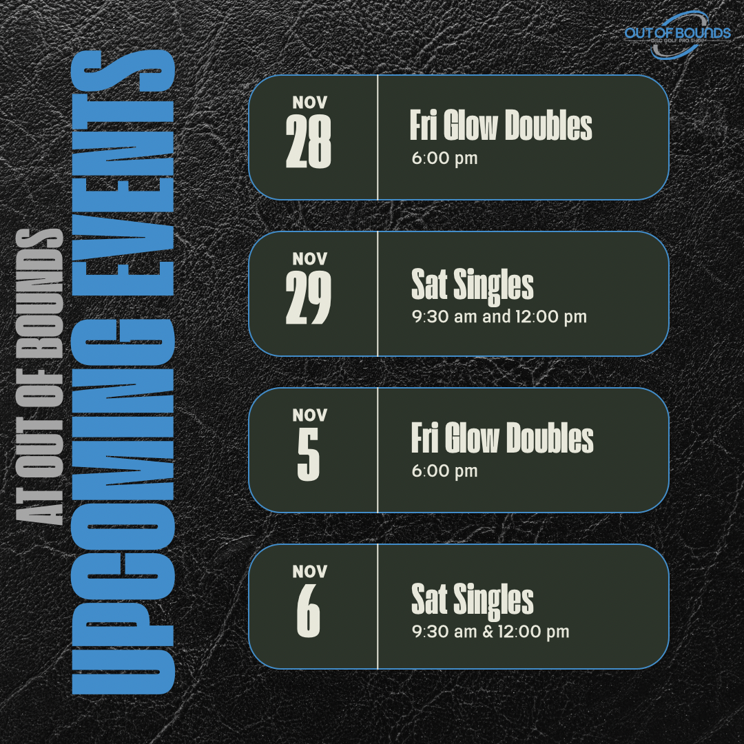 Weekly Event Signups! 11/28-11/29