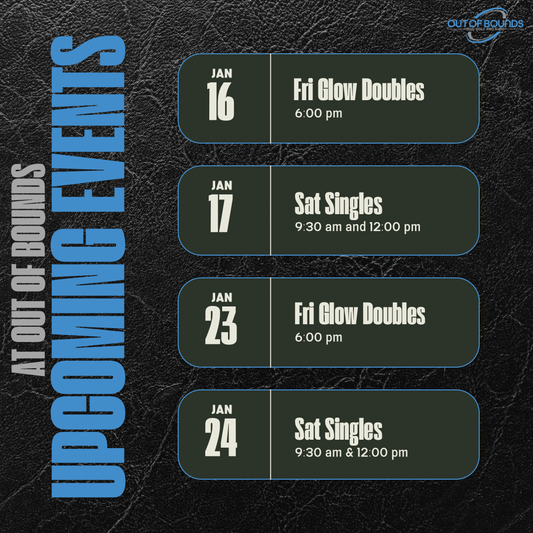 Weekly Event Sign Ups 1/16 - 1/17