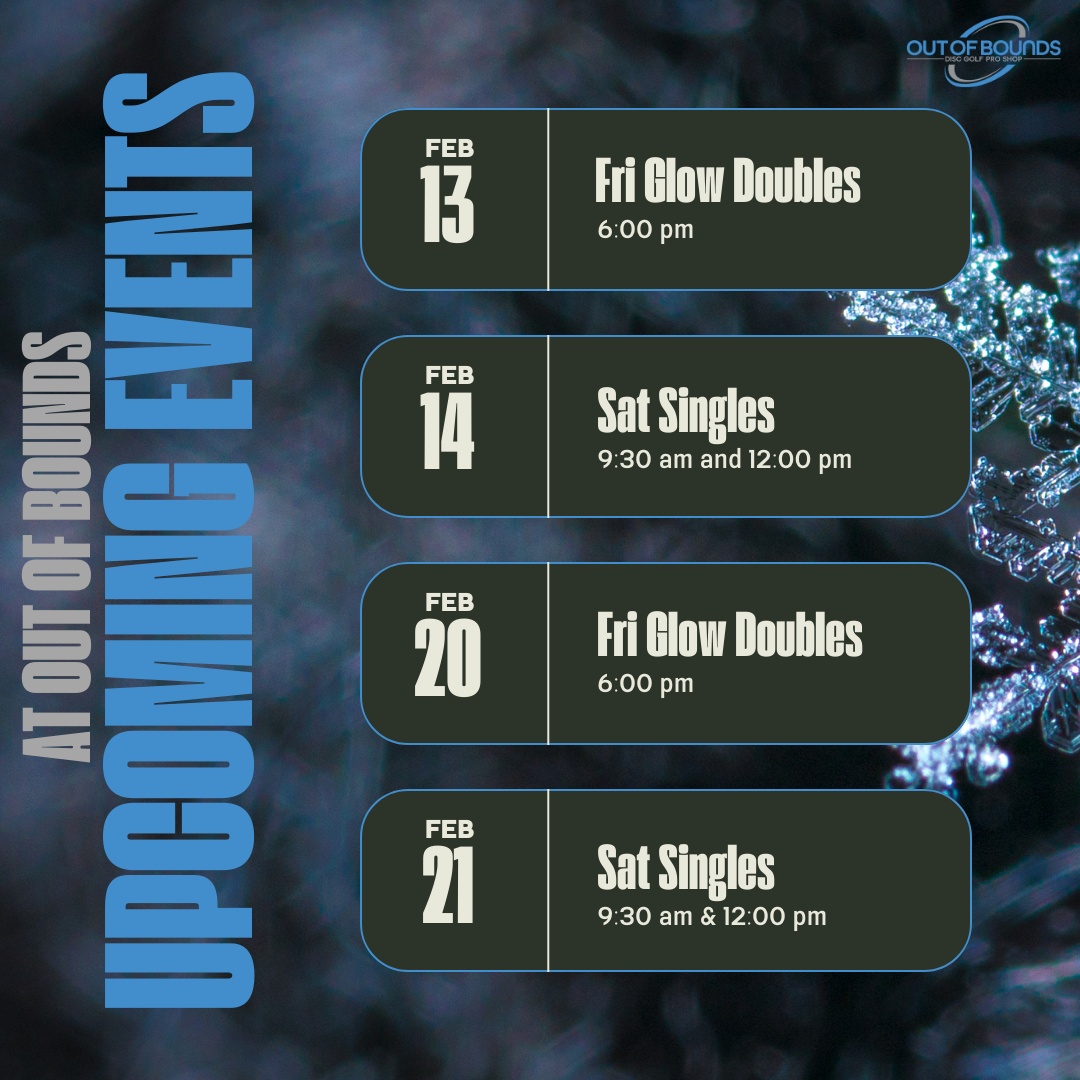 Weekly Event Sign Ups 2/13 - 2/14