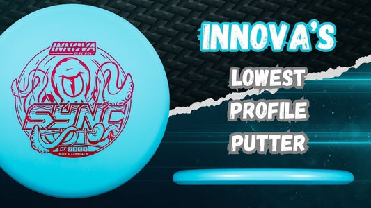 Innova Sync disc golf putter and approach disc in Star and DX plastic
