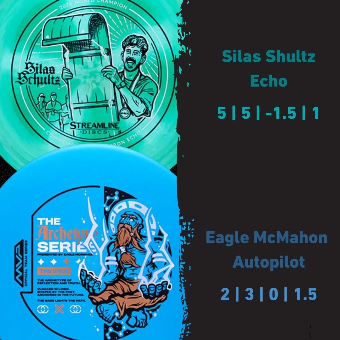 Streamline discs collection including the new Eagle Mcmahon Autopilot and Silaz Shultz Echo