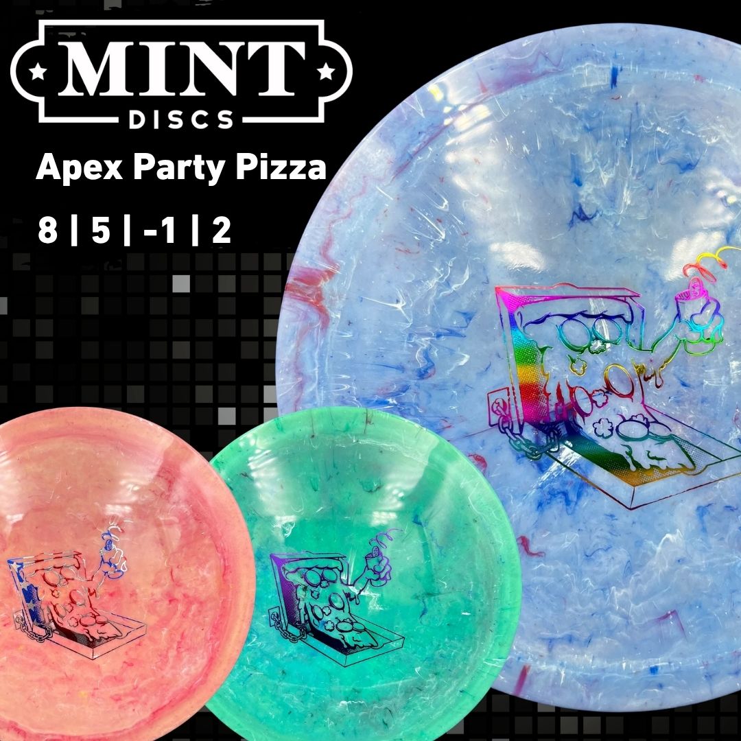 Mint Discs Pizza, the stable fairway driver designed for reliable straight shots. 