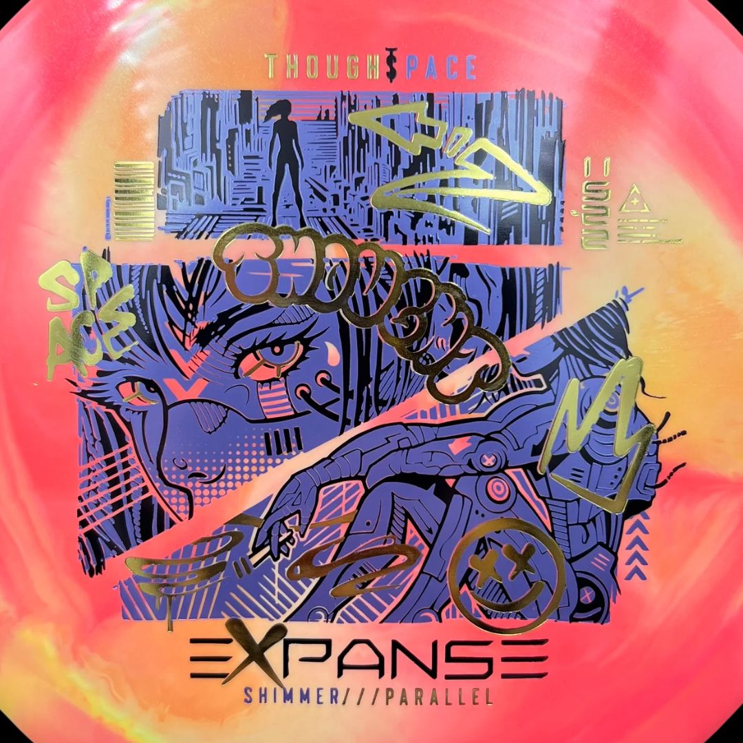 Thought Space Athletics Expanse stable 11-speed distance driver disc golf discs.