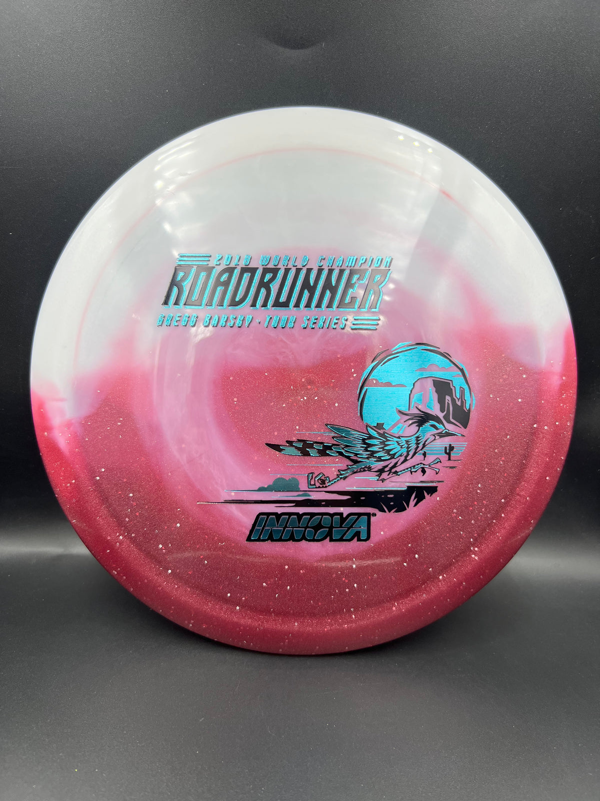 Innova 2026 Tour Series Duo Roadrunner Gregg Barsby Burgundy Bottom Blue Black - 173g-175g