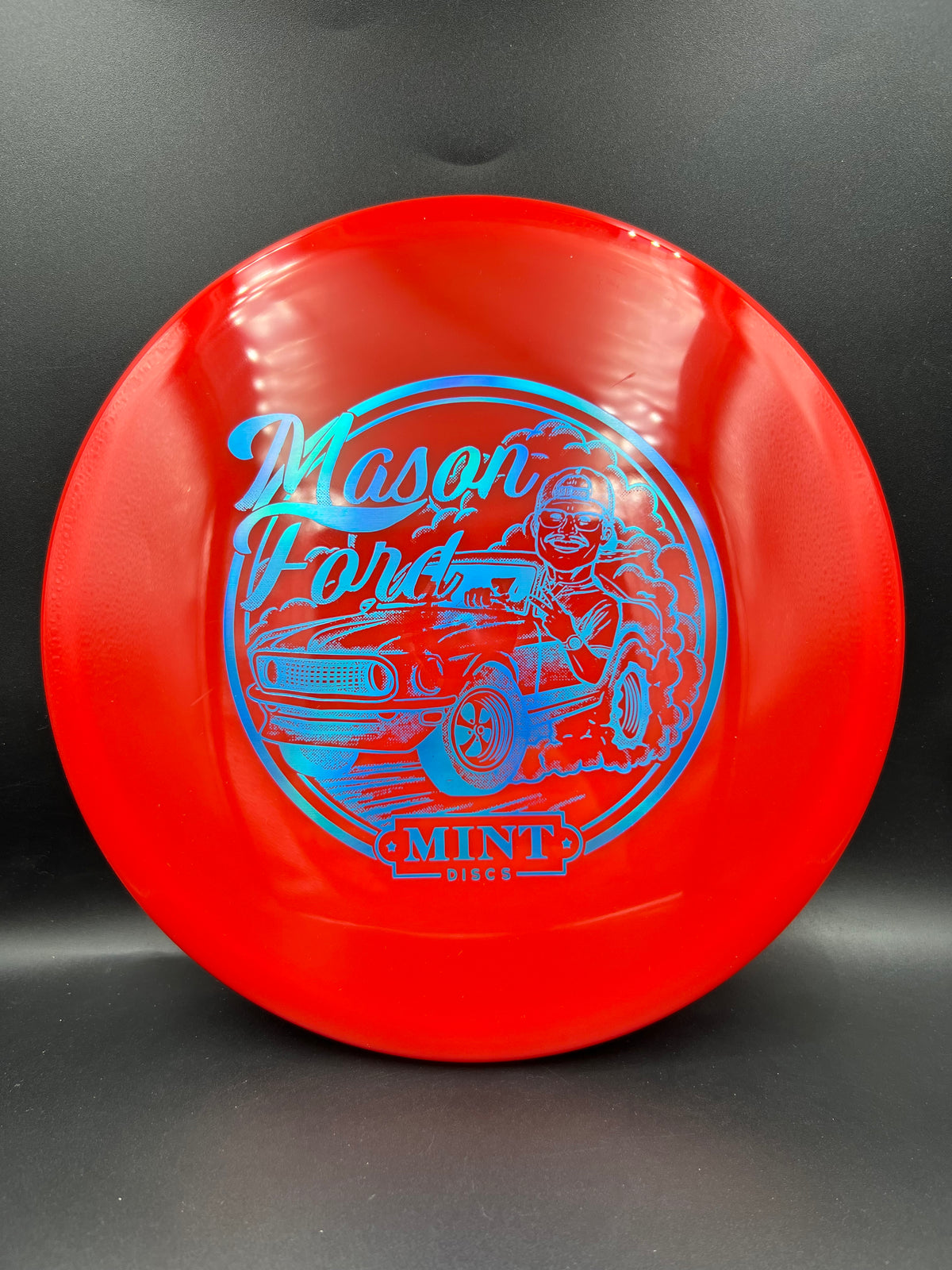 Mint Discs Mason Ford Apex Mustang 4th Run Red Blue - 176g