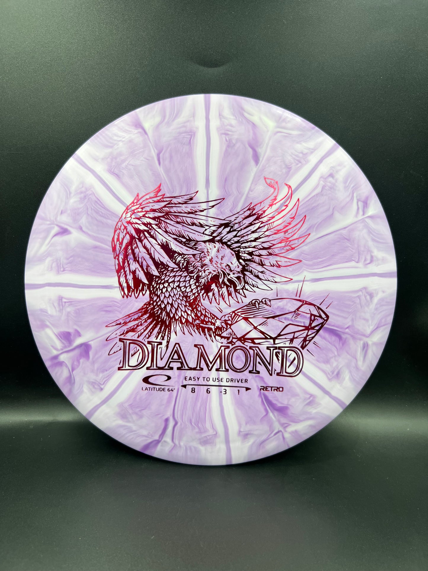 Latitude 64 Retro Diamond Purple Pink - 155g