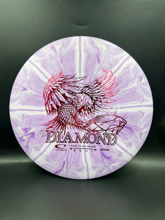 Latitude 64 Retro Diamond Purple Pink - 155g