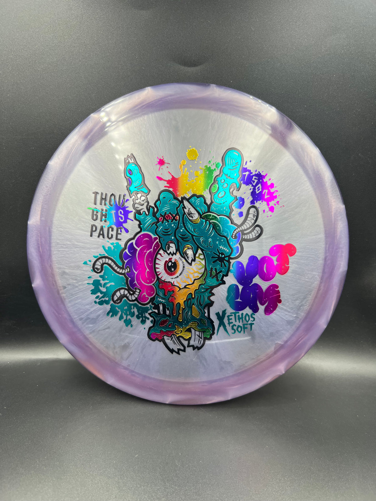 Thought Space Ethos Soft Votum Purple Teal Rainbow - 171g