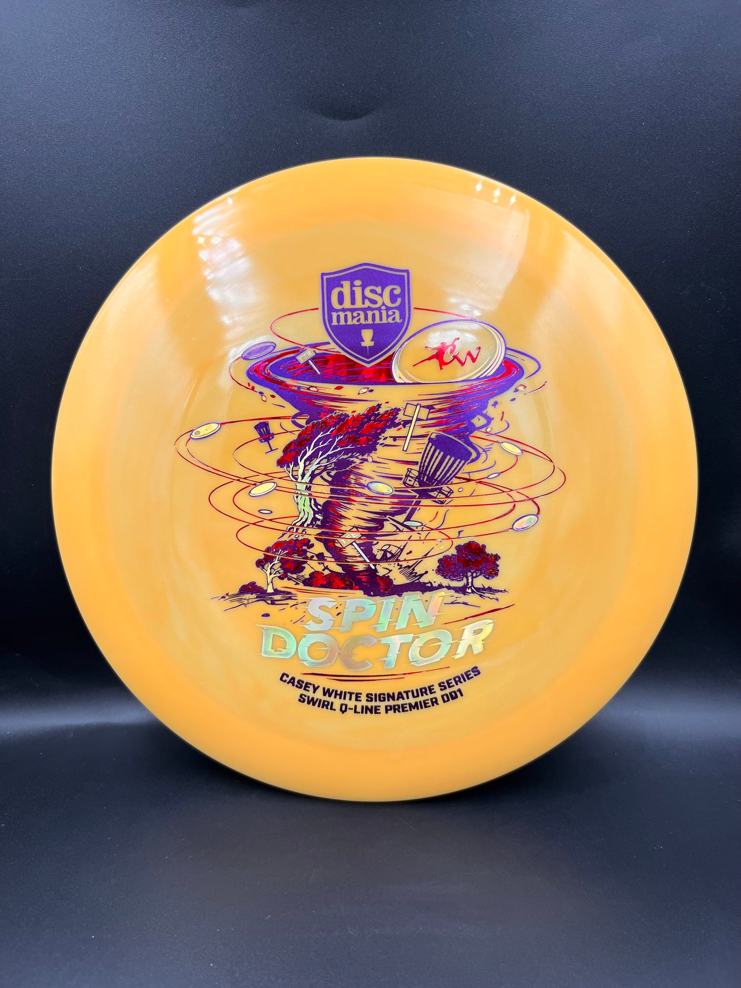 Discmania Spin Doctor - Casey White Signature Series Swirl Q-Line Premier DD1
