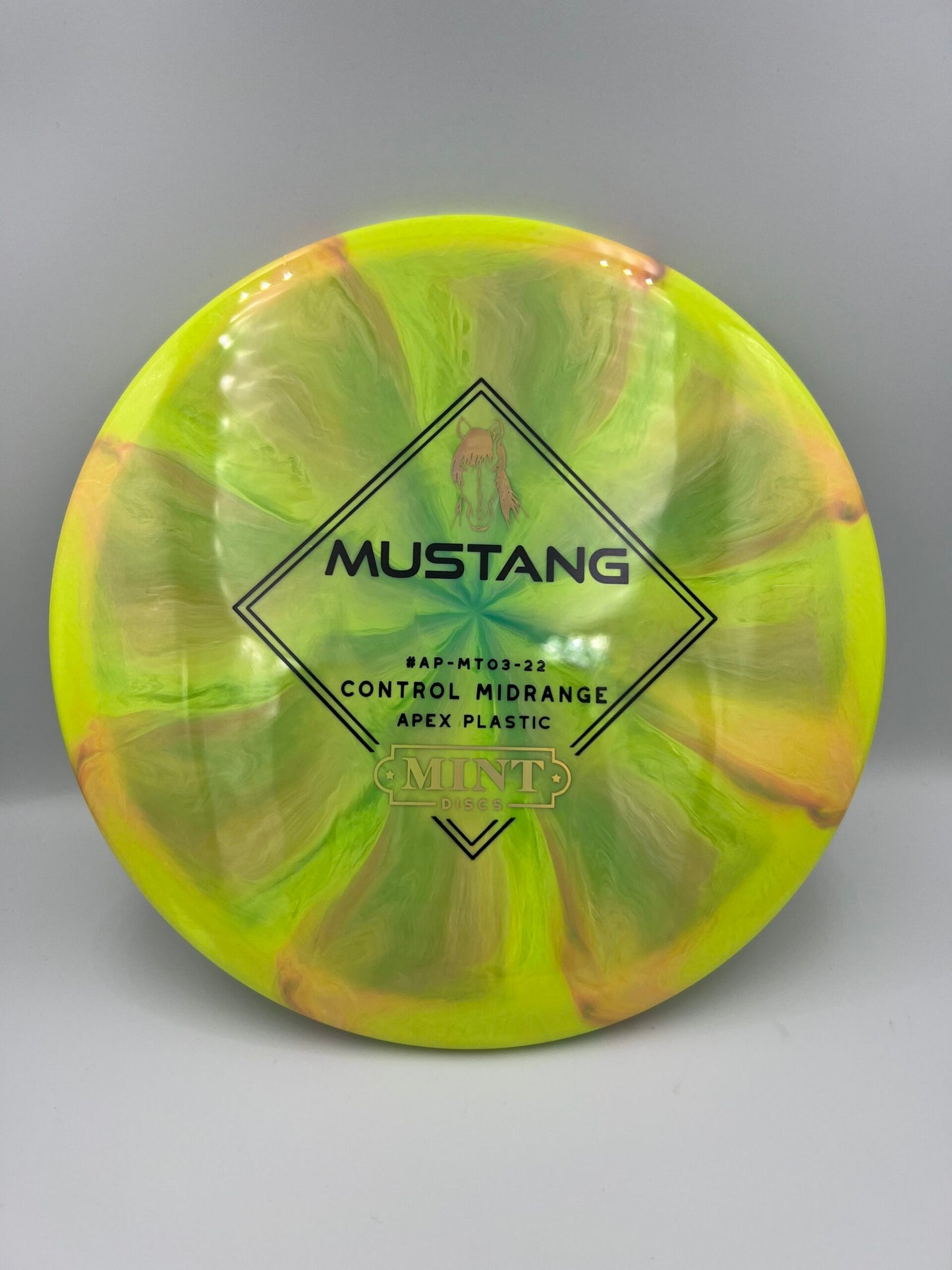 Mint Discs Swirly Apex Mustang